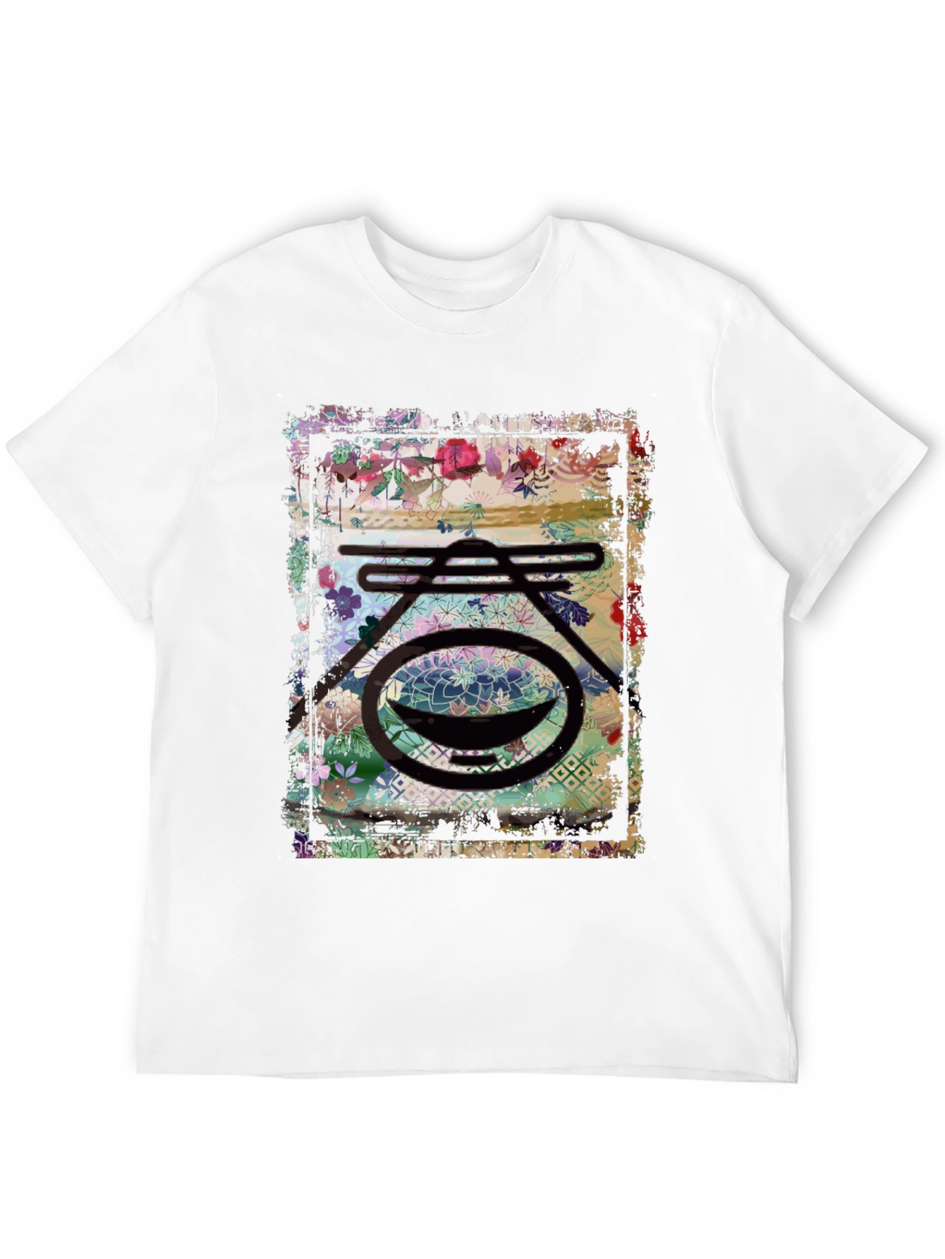 Floral Graphic Print Tee