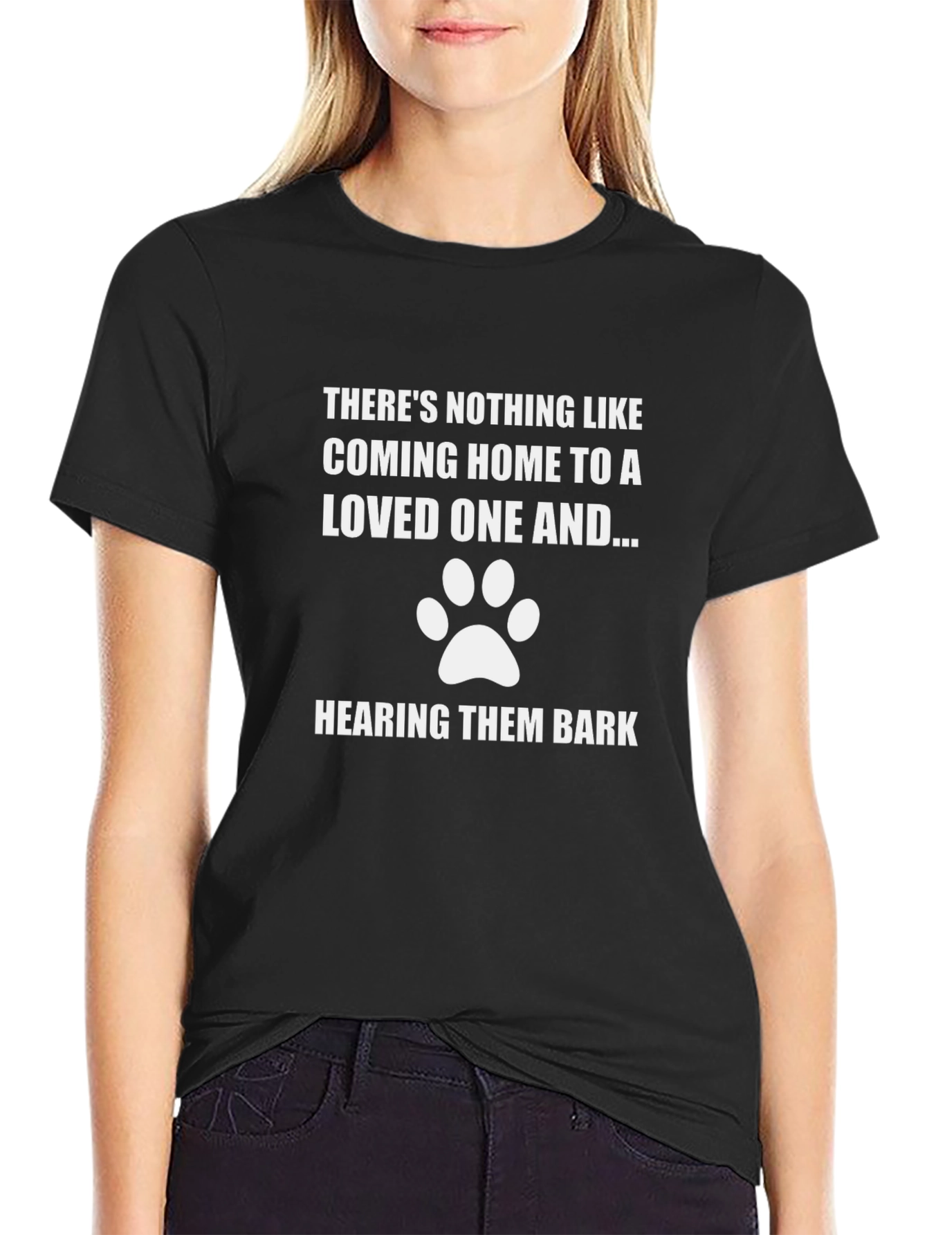 Dog Lover T-Shirt: Coming Home To A Bark