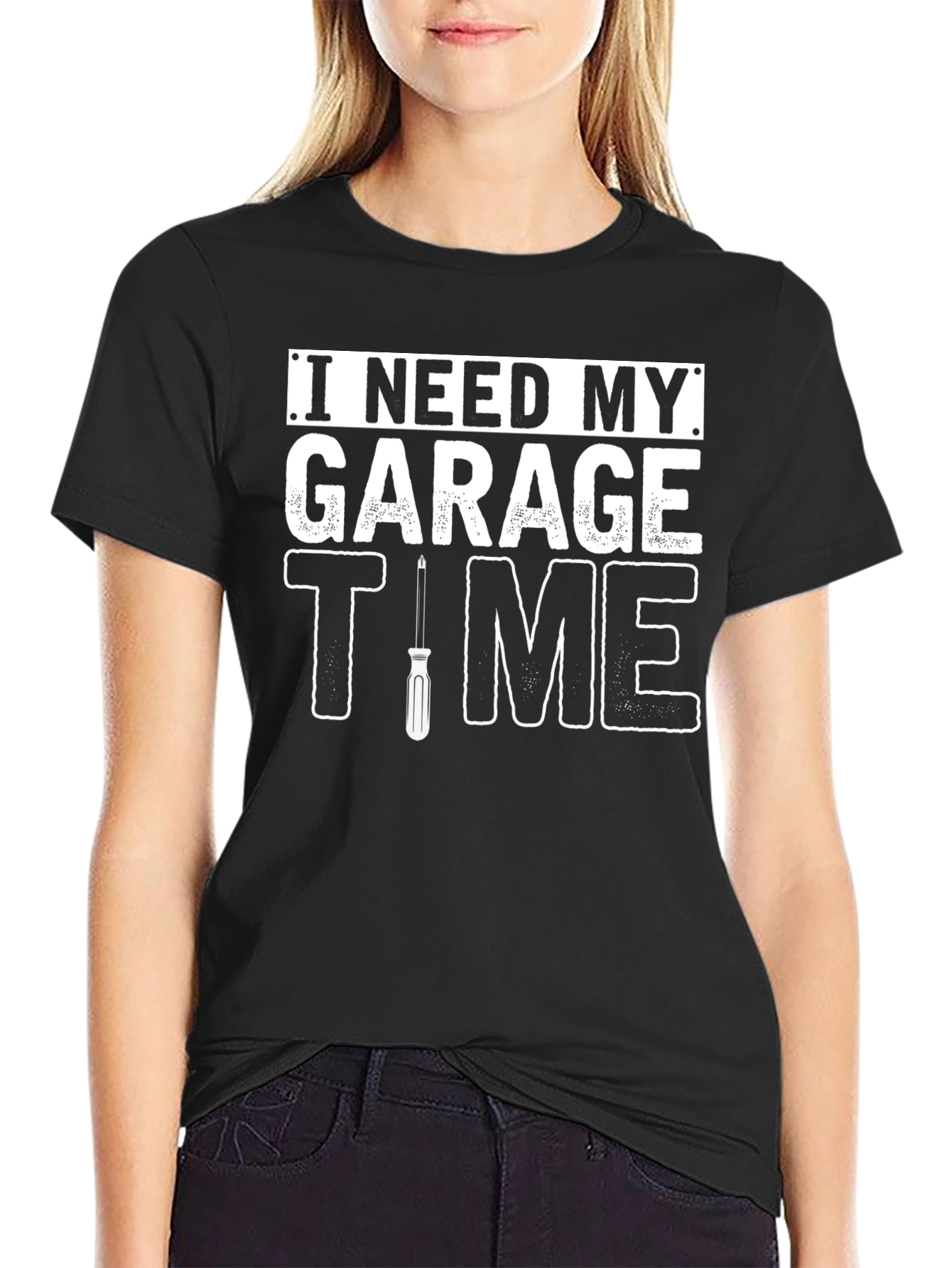 I Need My Garage Time Graphic T-Shirt