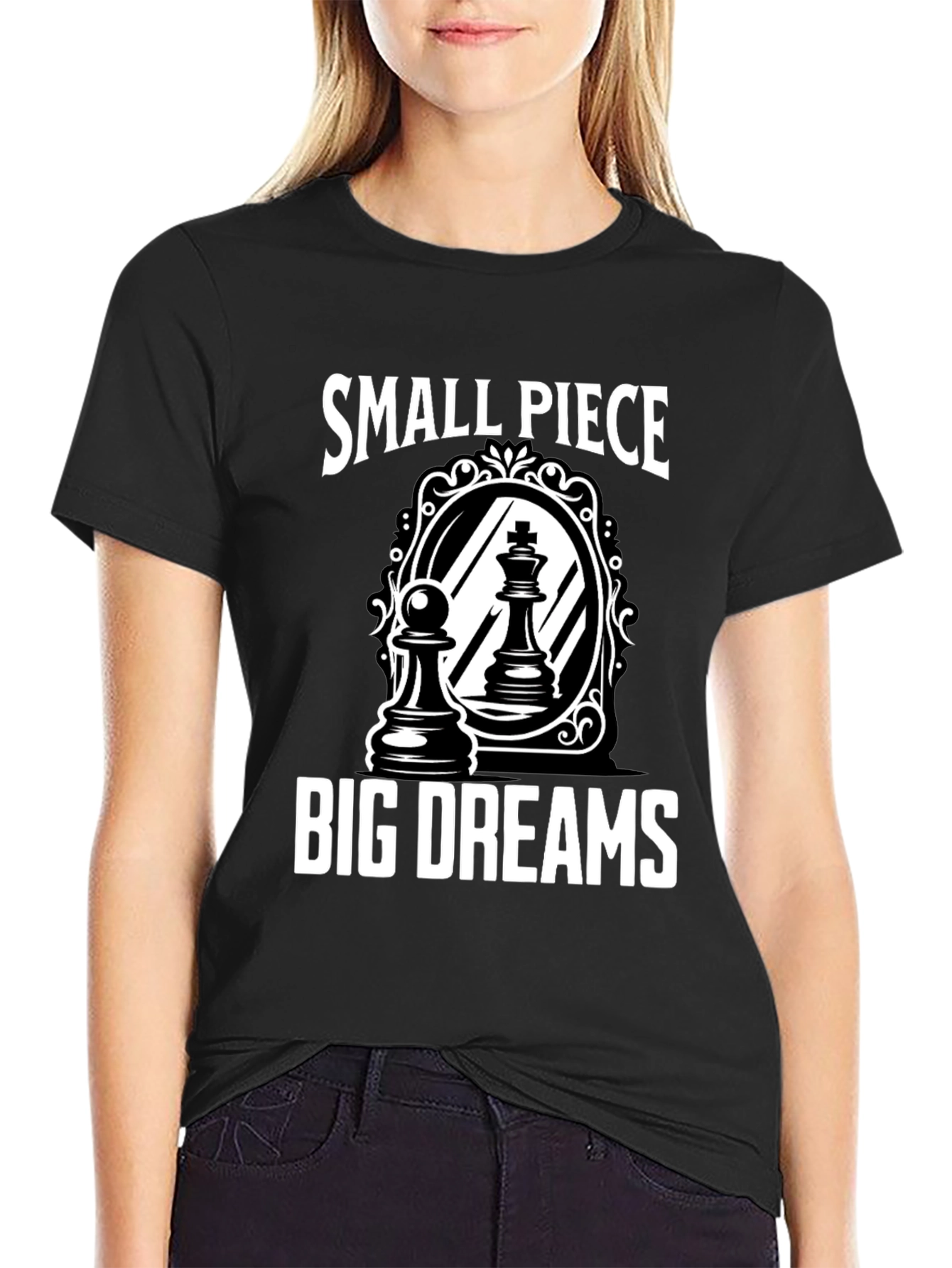 Small Piece Big Dreams Chess T-Shirt