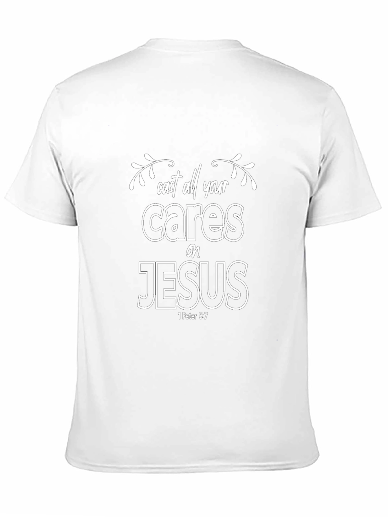 Cast Your Cares on Jesus Graphic Tee