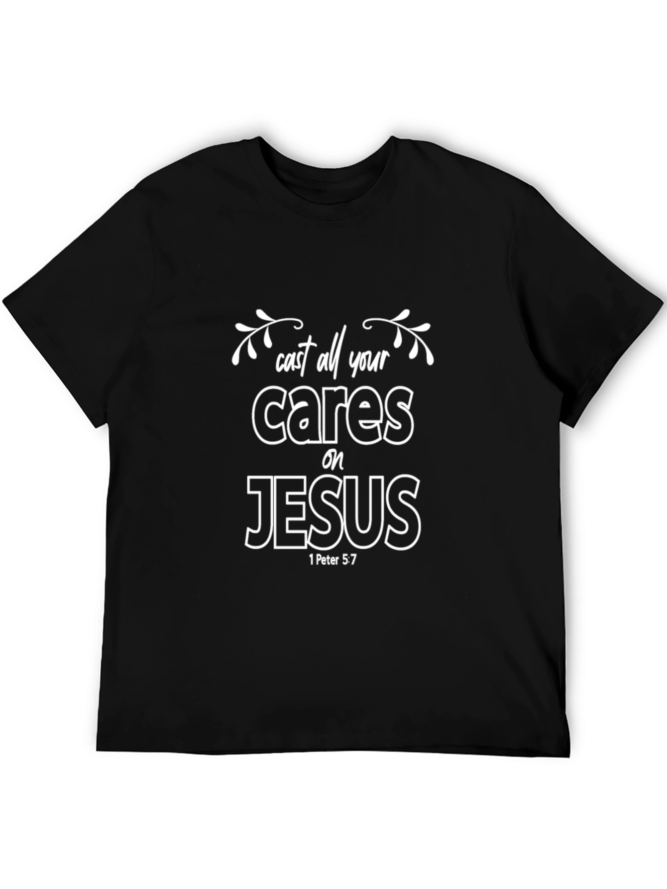 Cast Your Cares on Jesus Graphic Tee