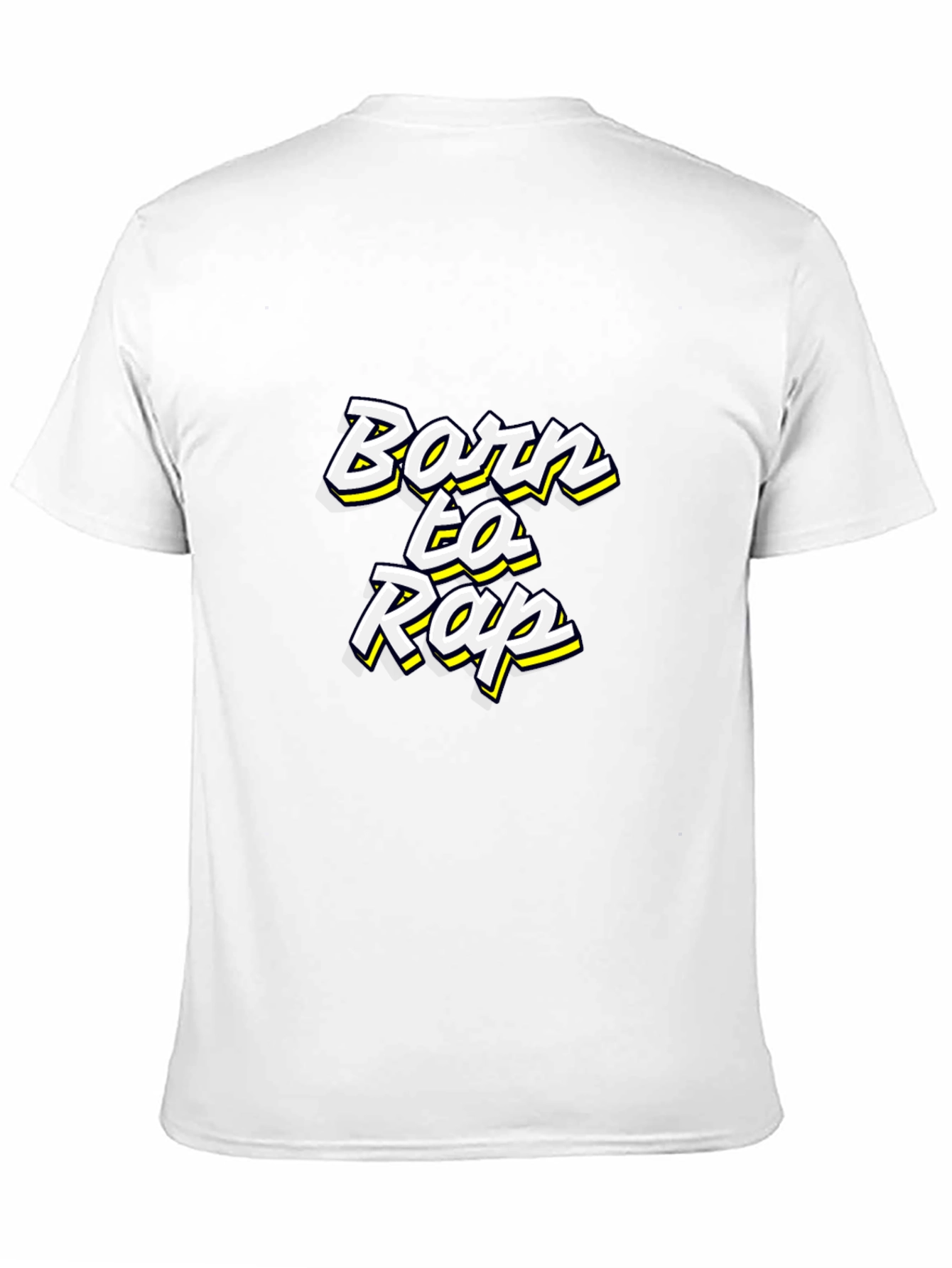 Born to Rap T-Shirt - Black Graphic Tee