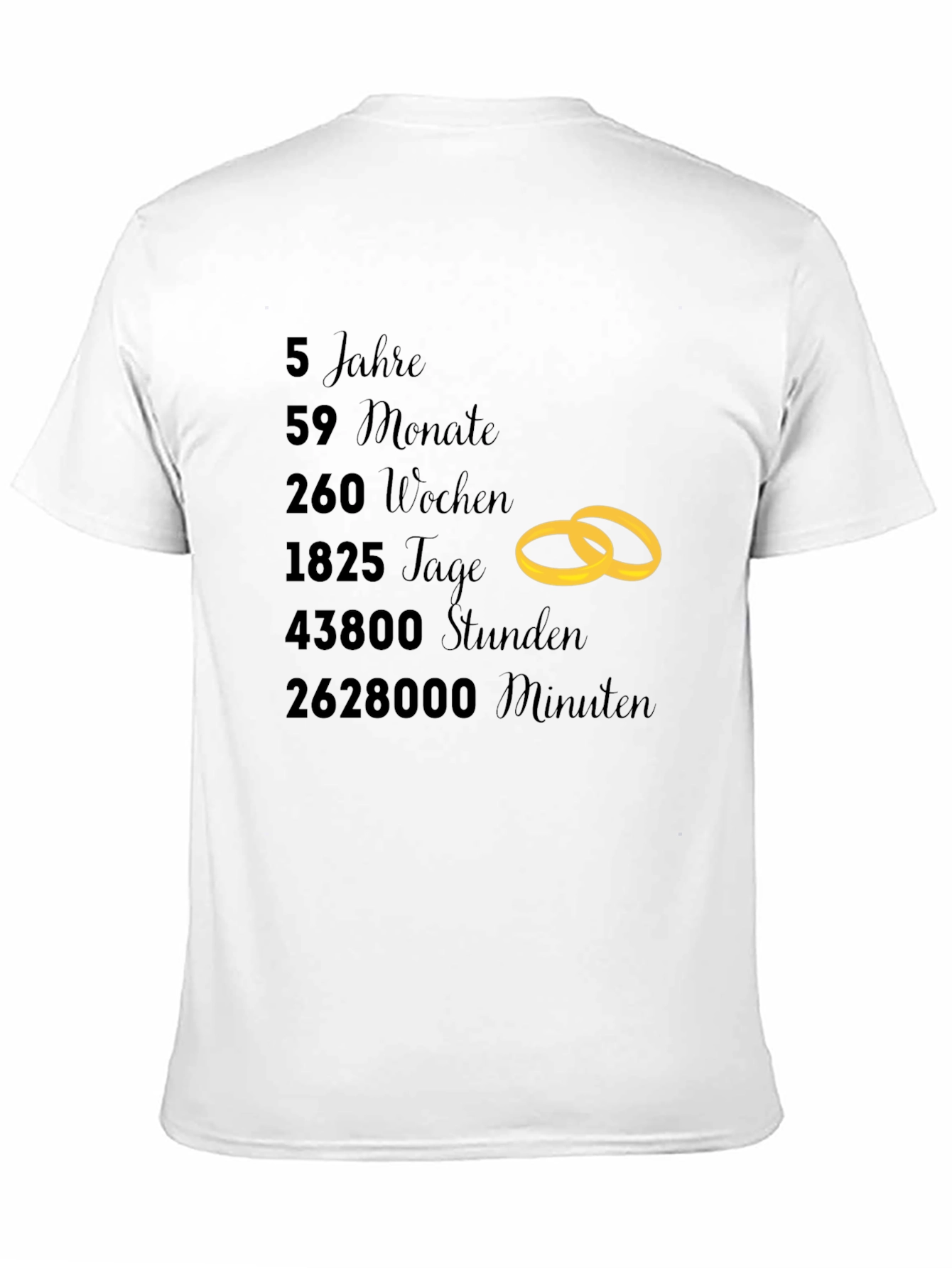 5 Year Anniversary T-Shirt