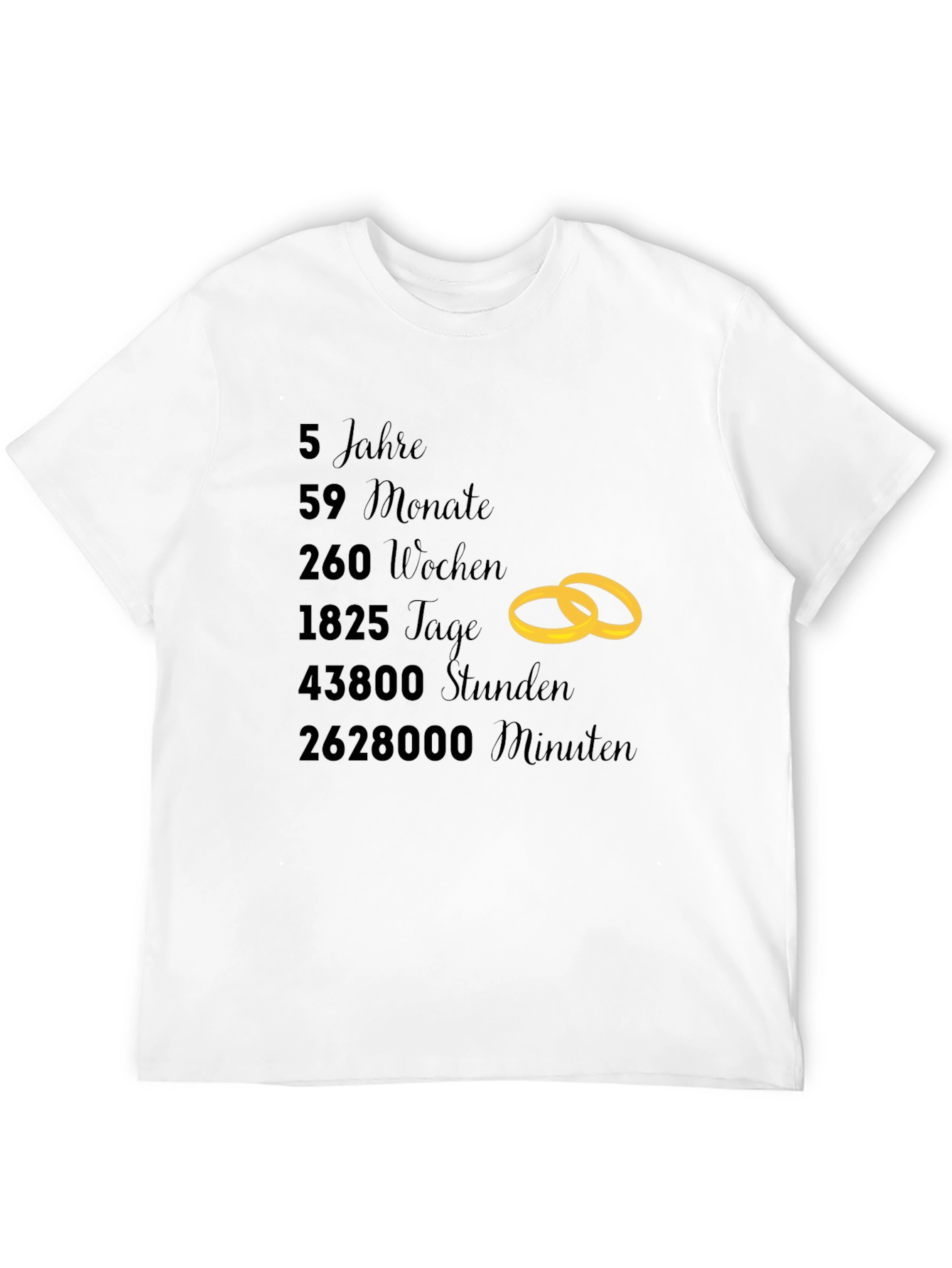 5 Year Anniversary T-Shirt