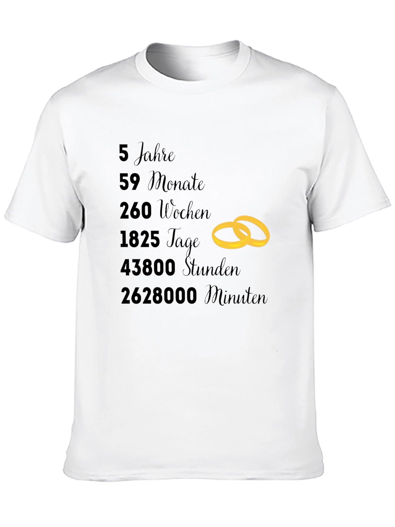 5 Year Anniversary T-Shirt