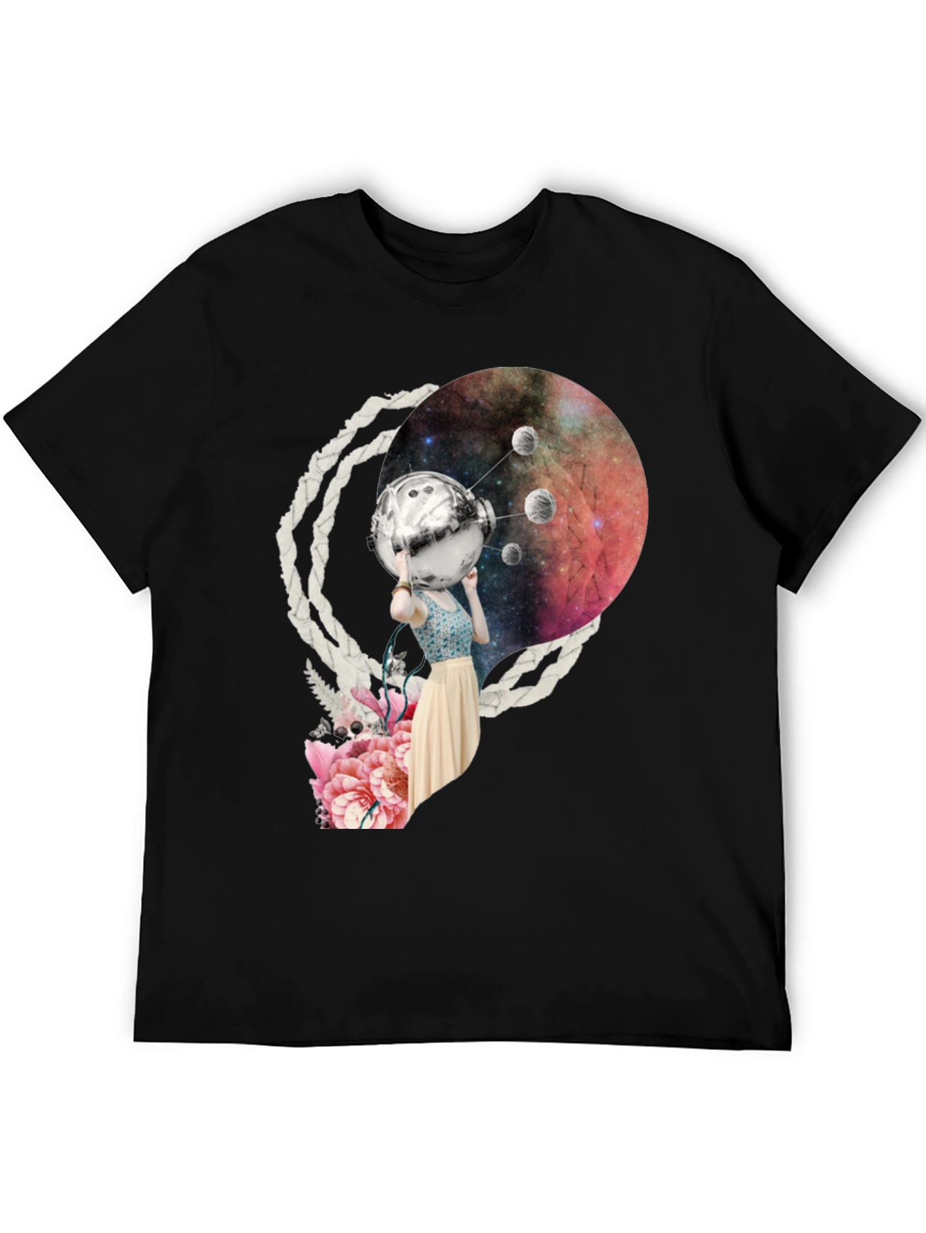Cosmic Girl T-Shirt - Unique Graphic Tee