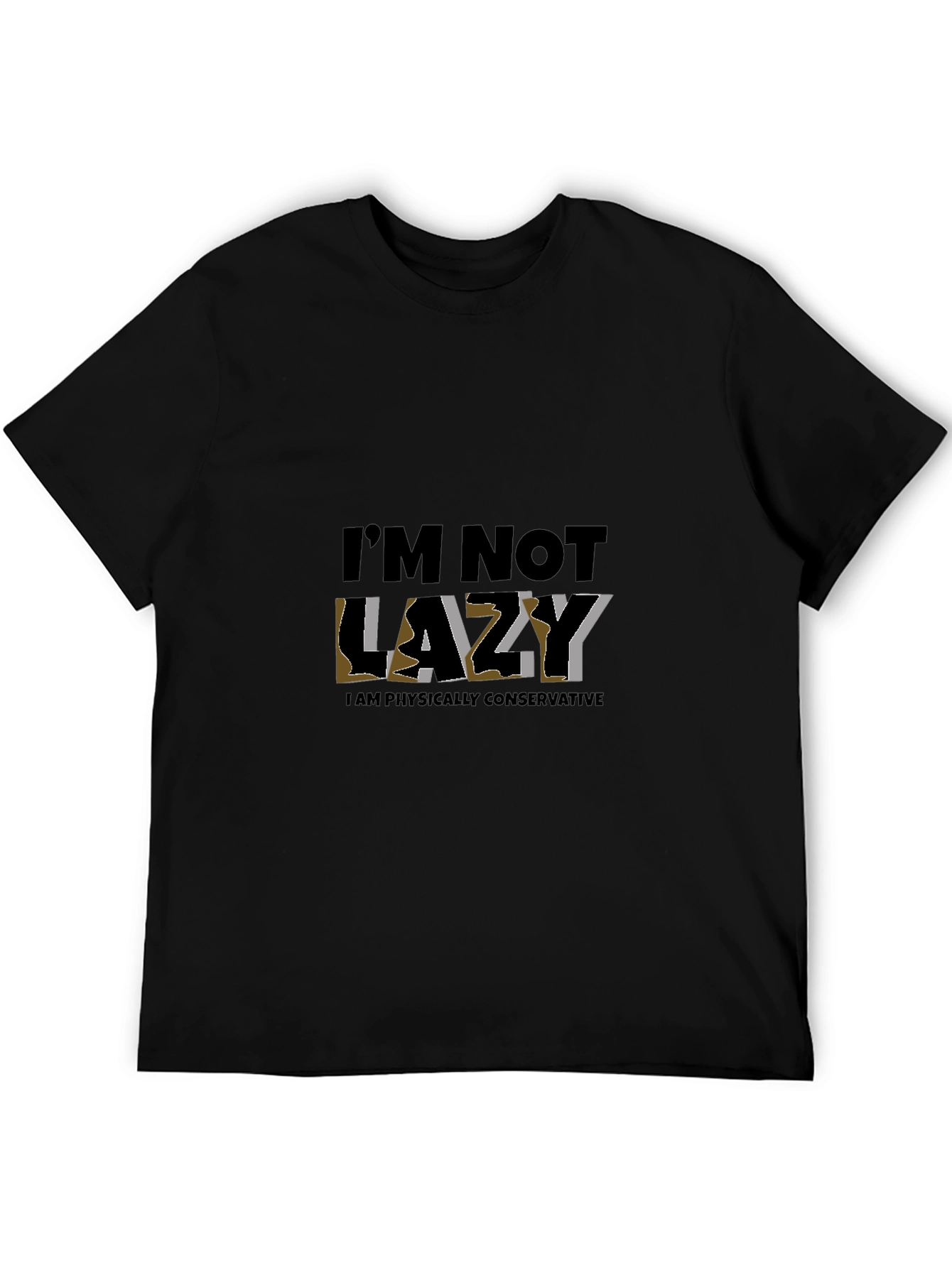 Im Not Lazy Mens Graphic T-Shirt