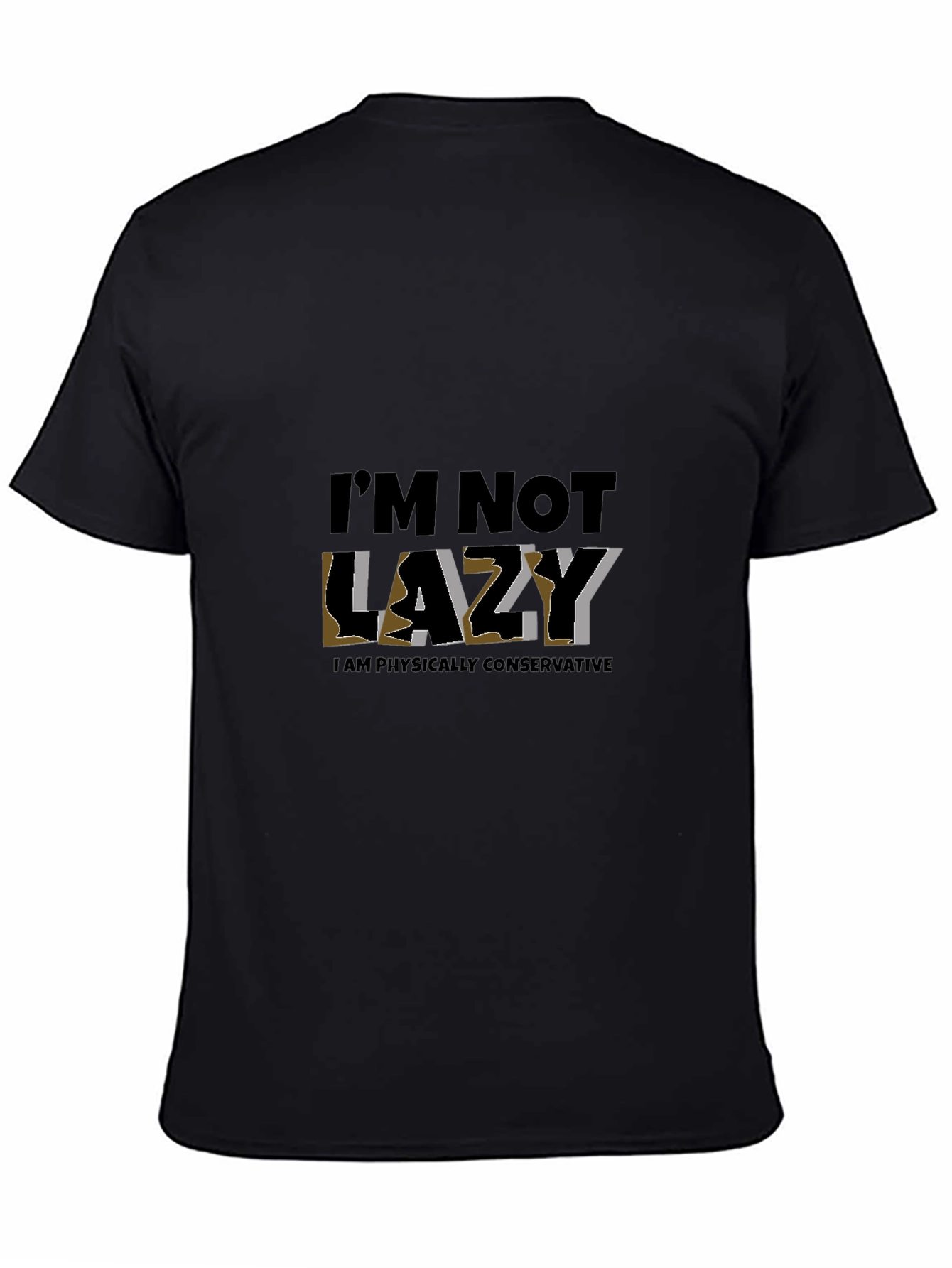Im Not Lazy Mens Graphic T-Shirt