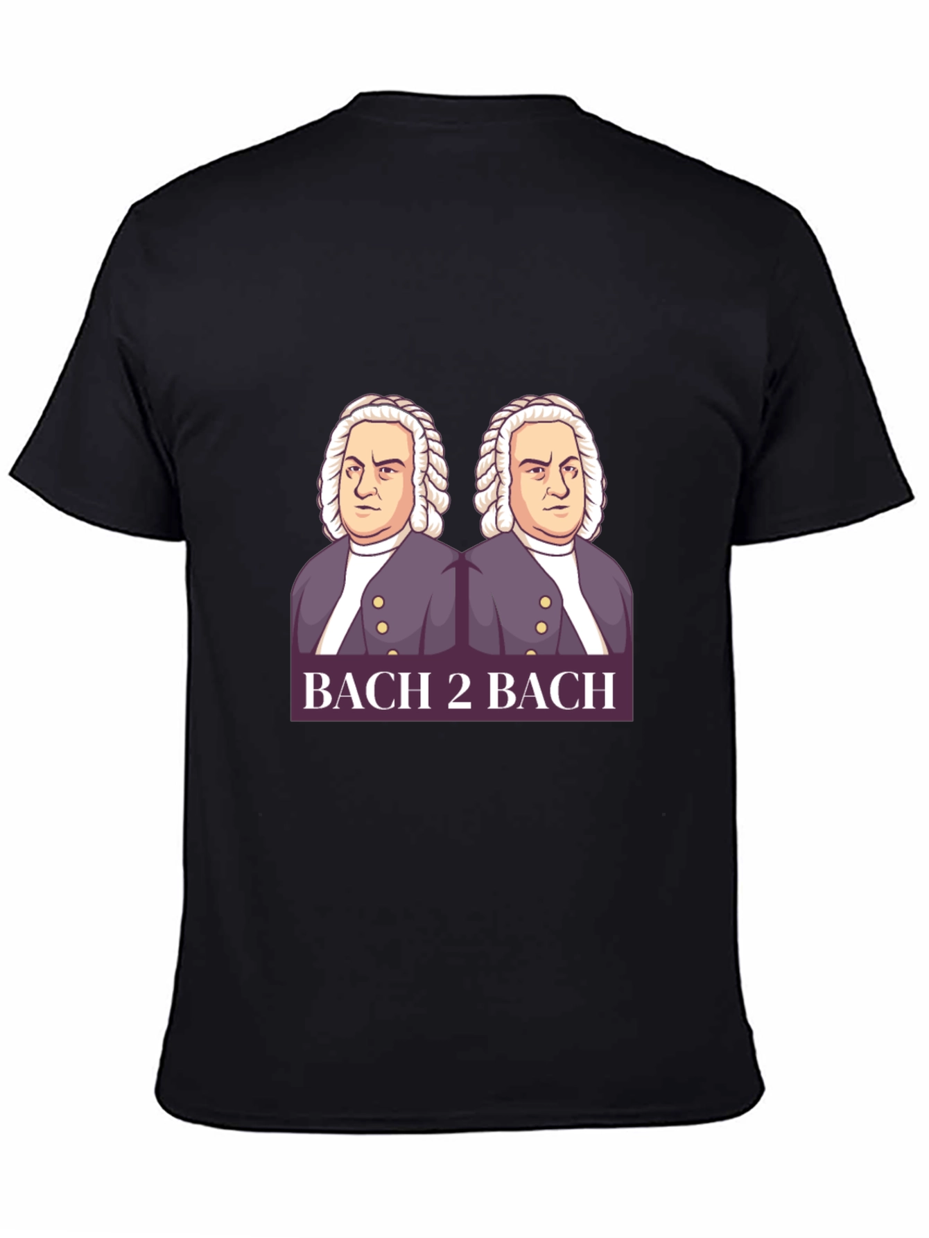 Bach 2 Bach T-Shirt - Black