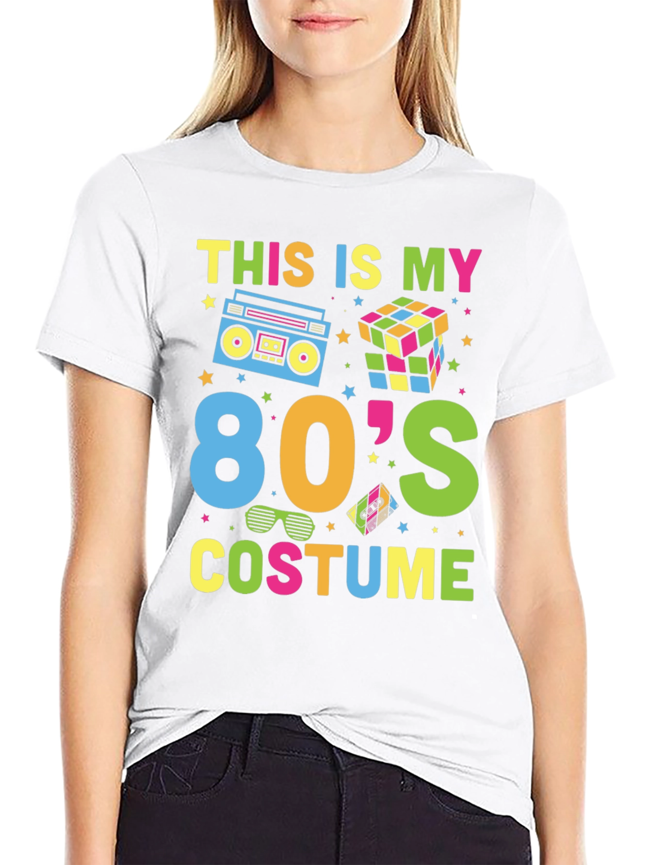 80s Costume T-Shirt - Retro Party Tee