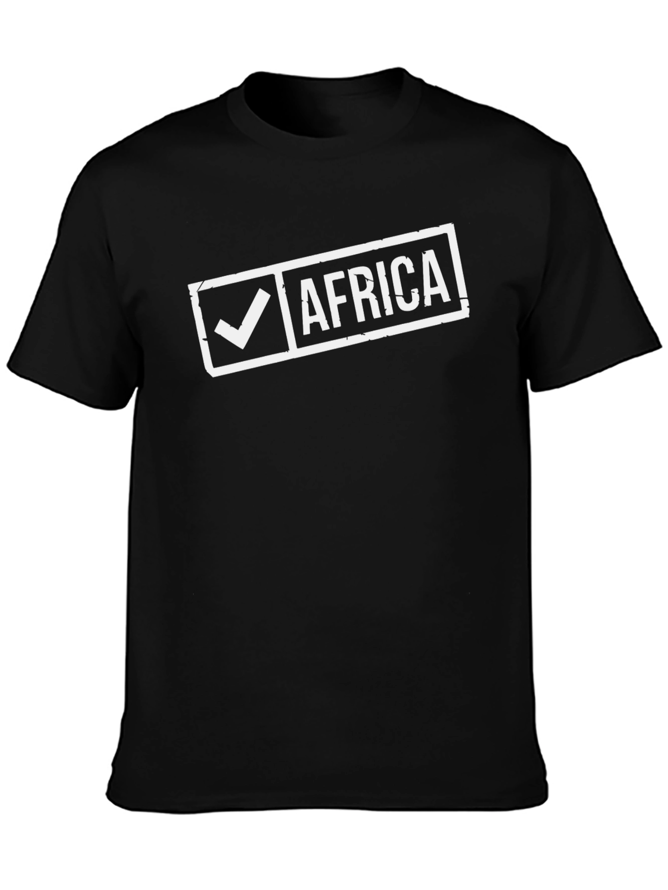 Africa Checkmark Graphic T-Shirt