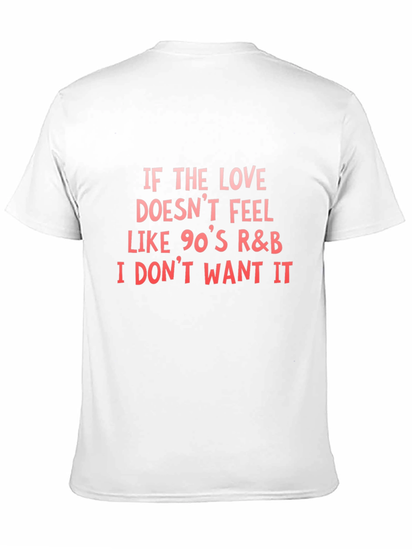 90s R&B Love Black Graphic Tee