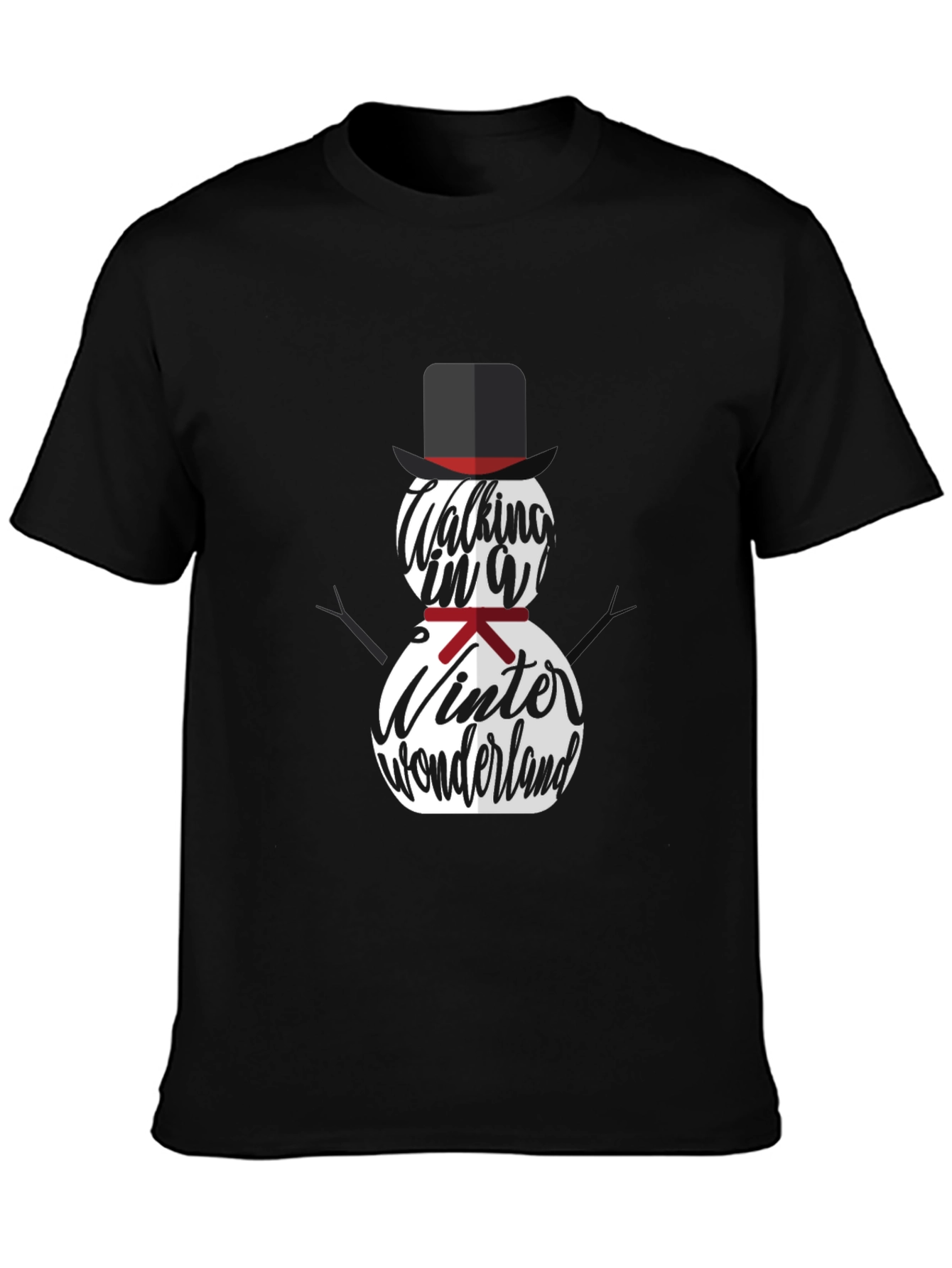 Winter Wonderland Snowman Graphic Tee