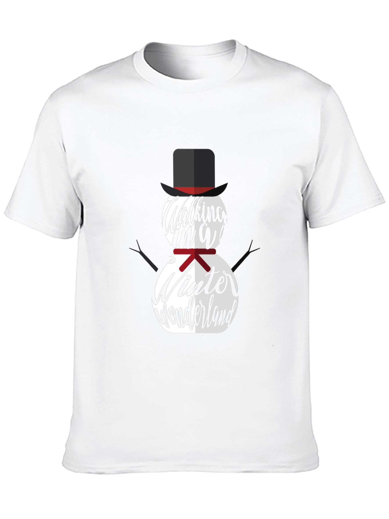Winter Wonderland Snowman Graphic Tee