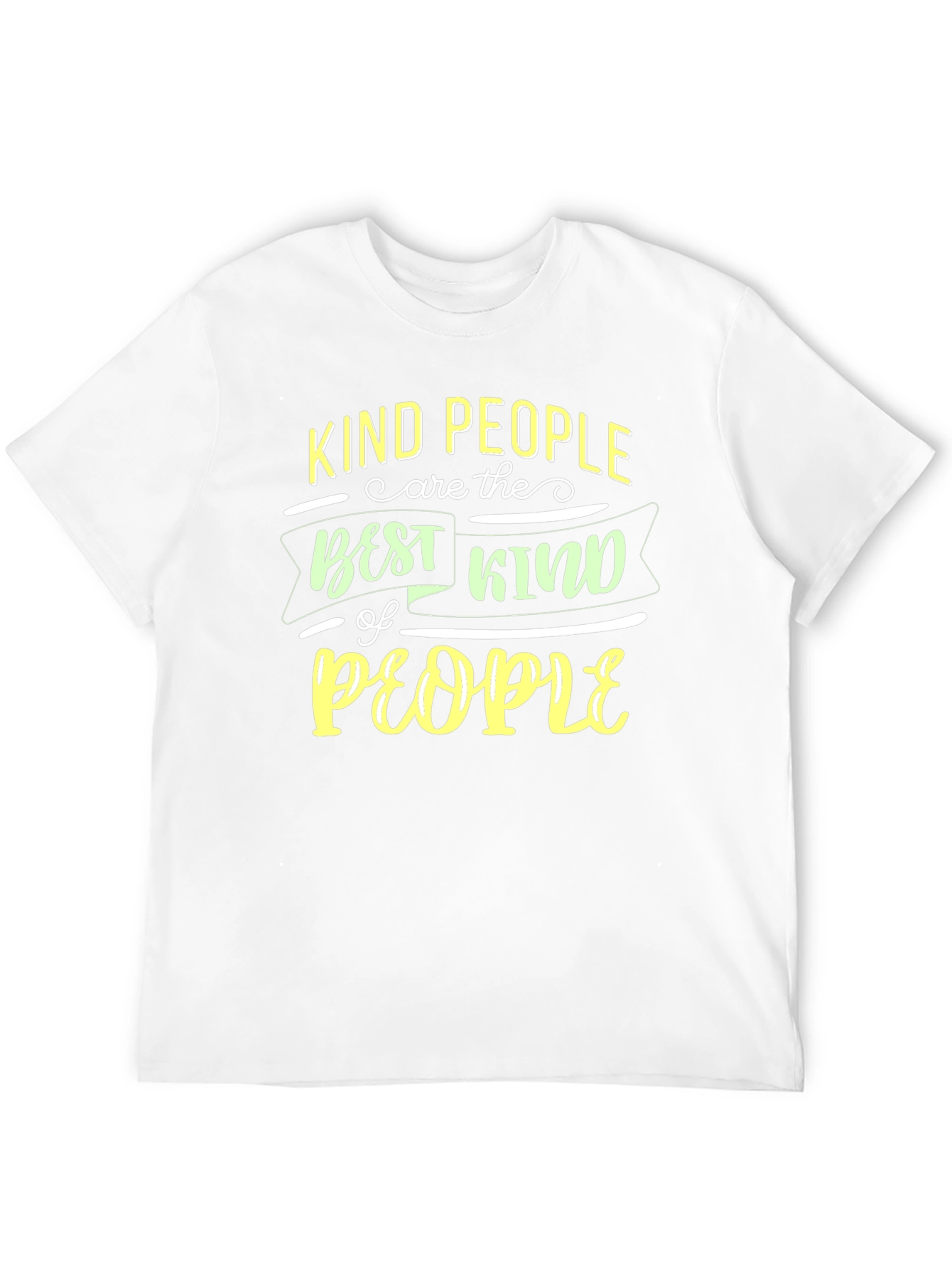 Kind People T-Shirt - Black Comfort Fit