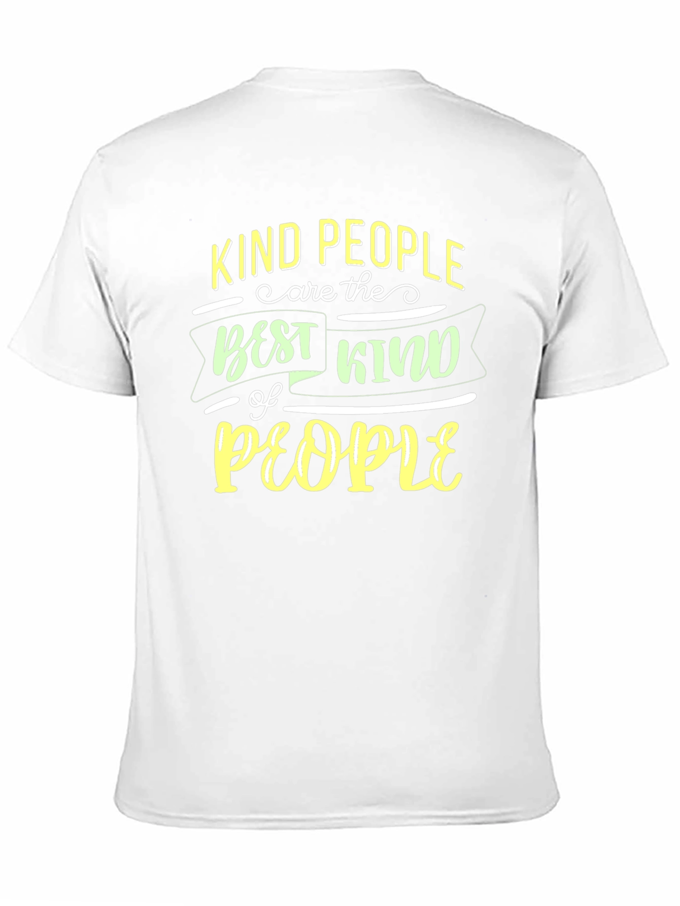 Kind People T-Shirt - Black Comfort Fit
