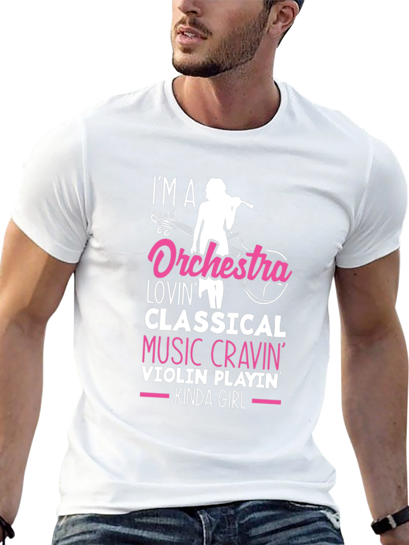 Orchestra Lovin Violin Player T-Shirt
