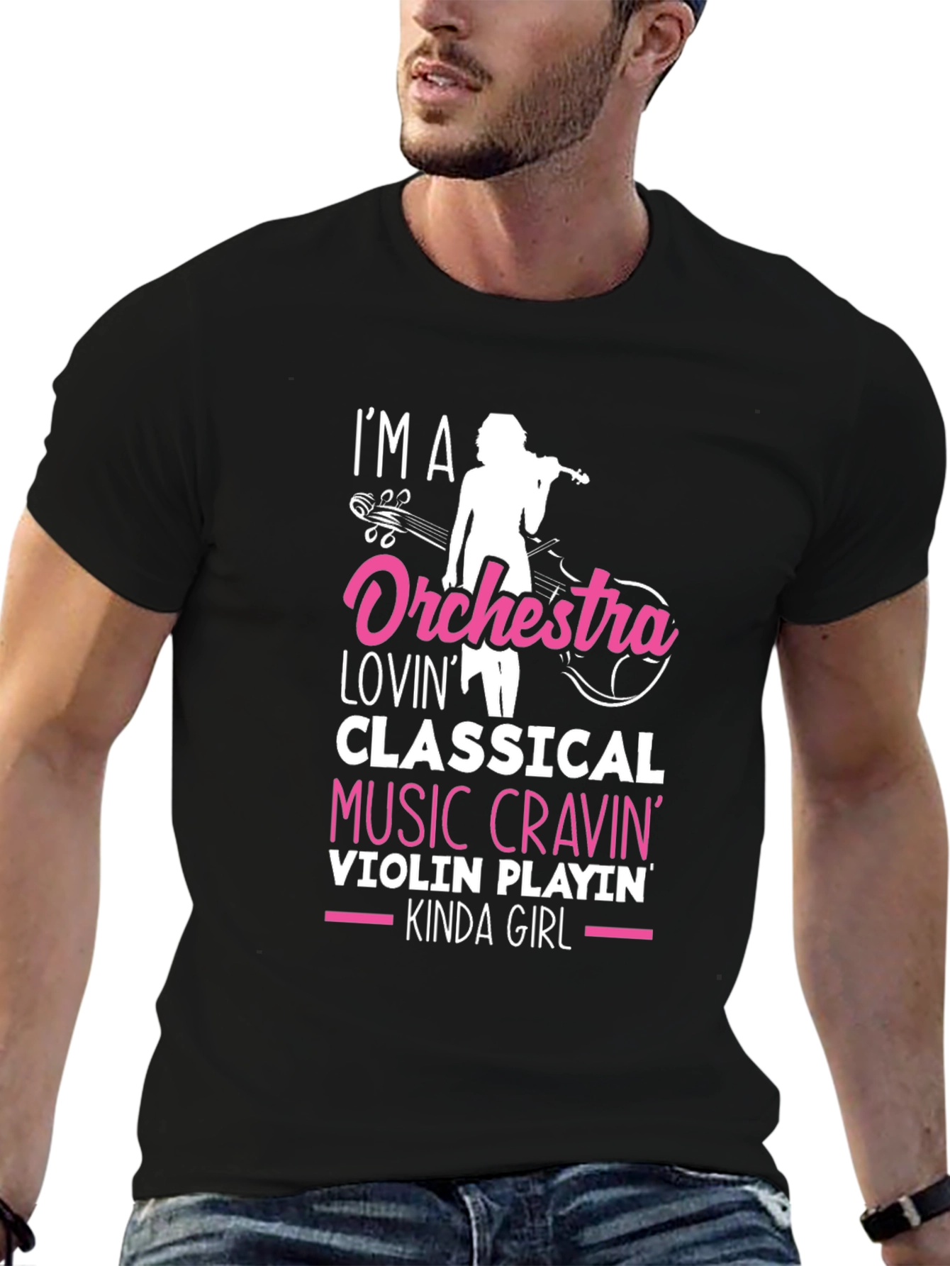 Orchestra Lovin Violin Player T-Shirt