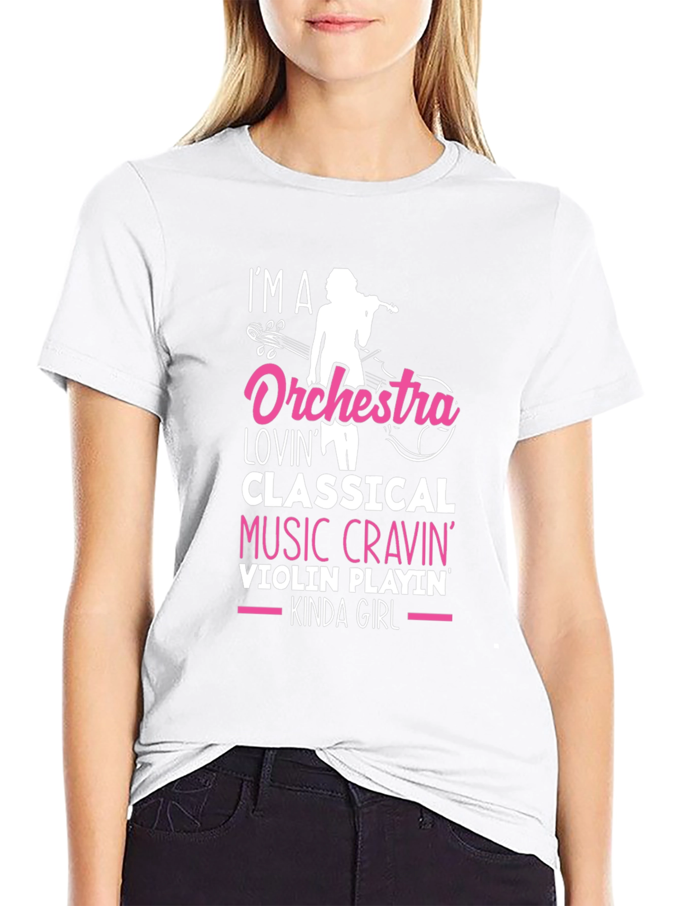 Orchestra Lovin Violin Player T-Shirt