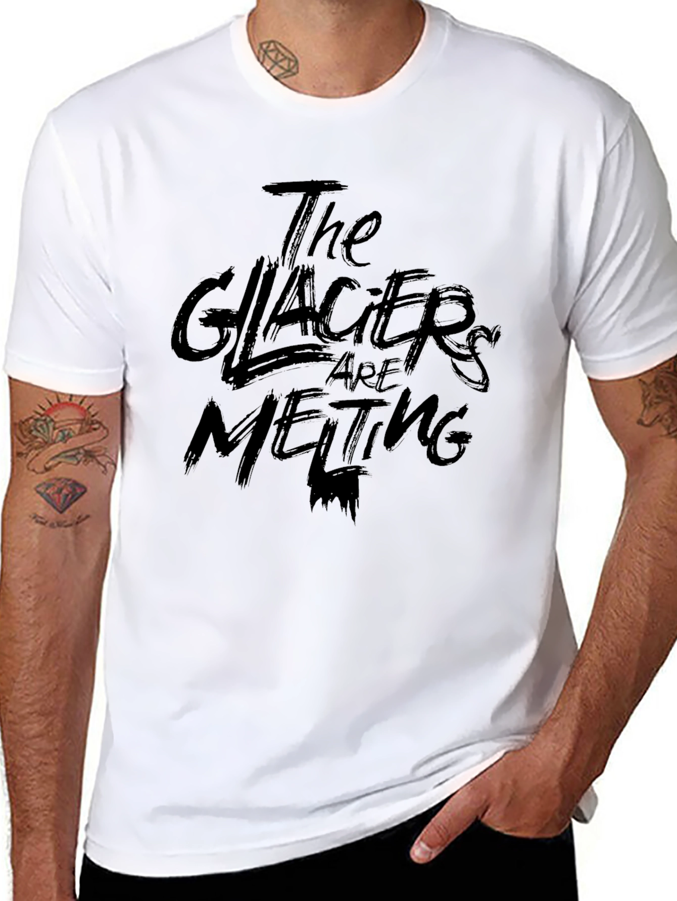 The Glaciers Are Melting Graphic Tee