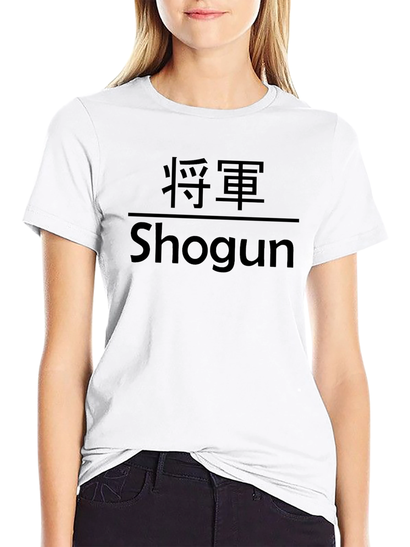 Shogun Graphic Tee - Kanji Design - Soft Cotton