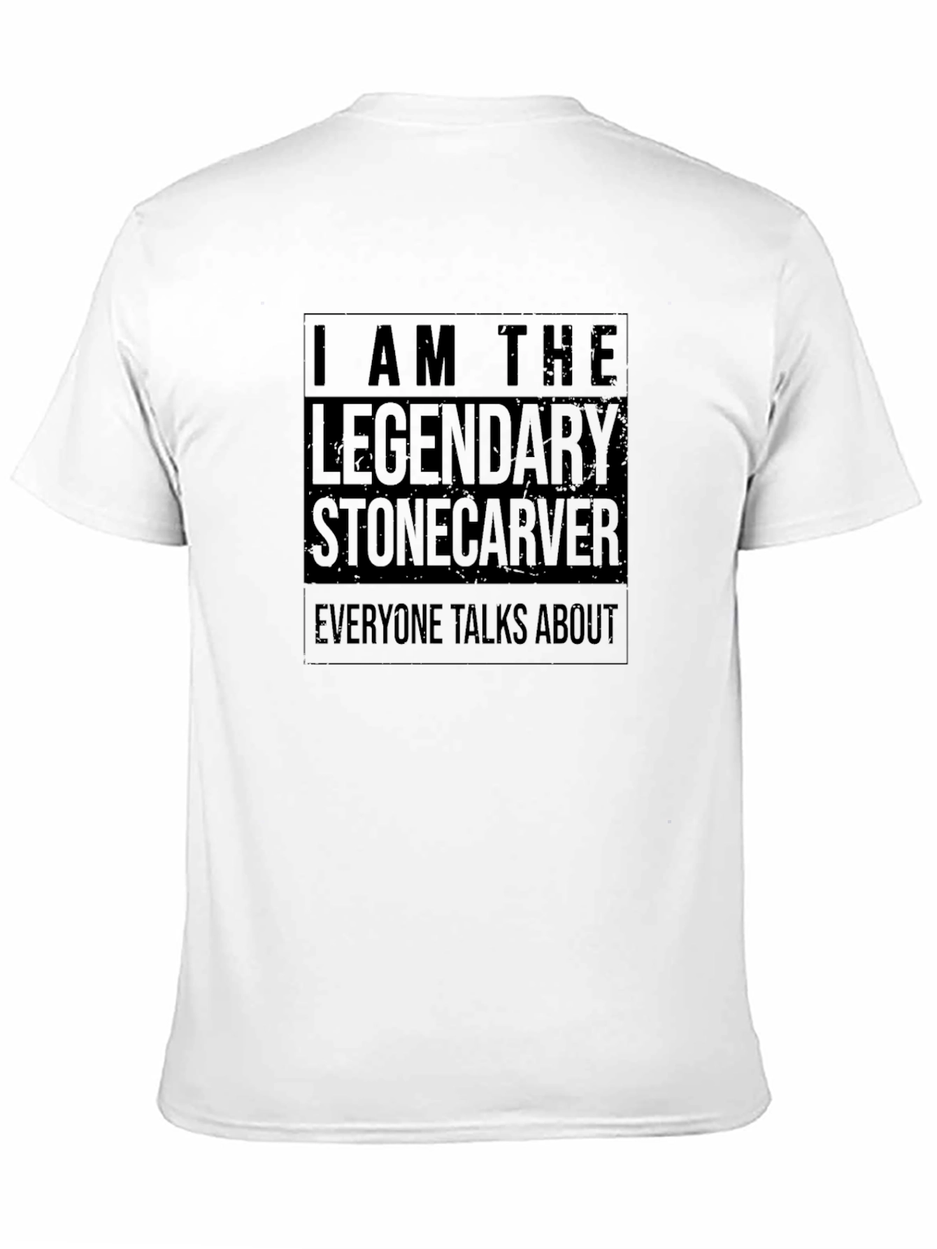 Legendary Stonecarver Black T-Shirt