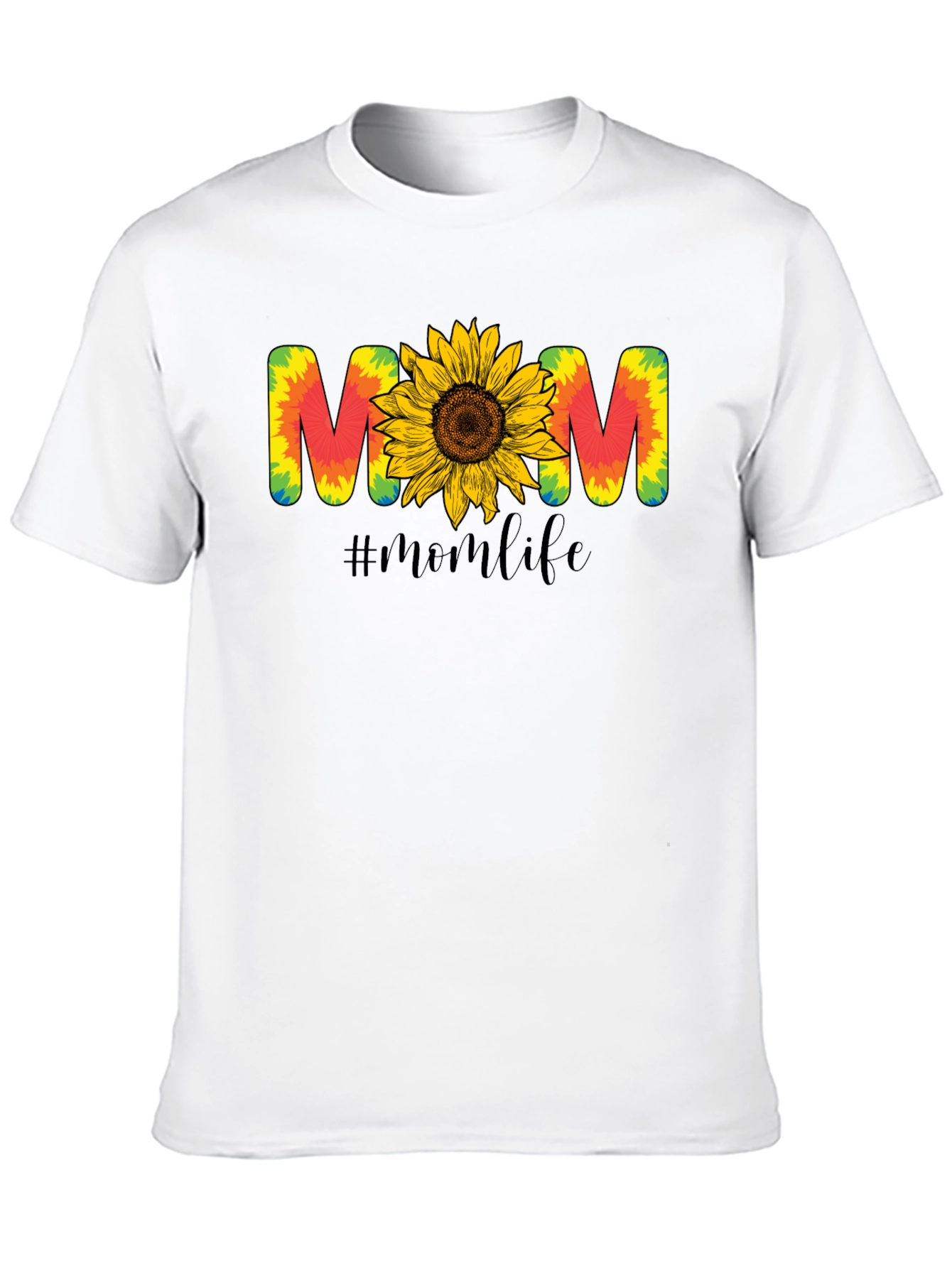 Mom Life Sunflower Graphic Tee