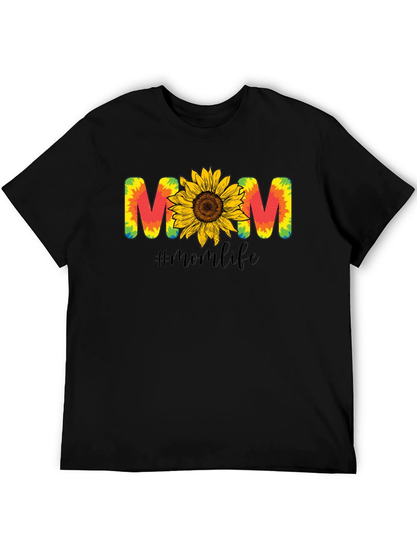 Mom Life Sunflower Graphic Tee