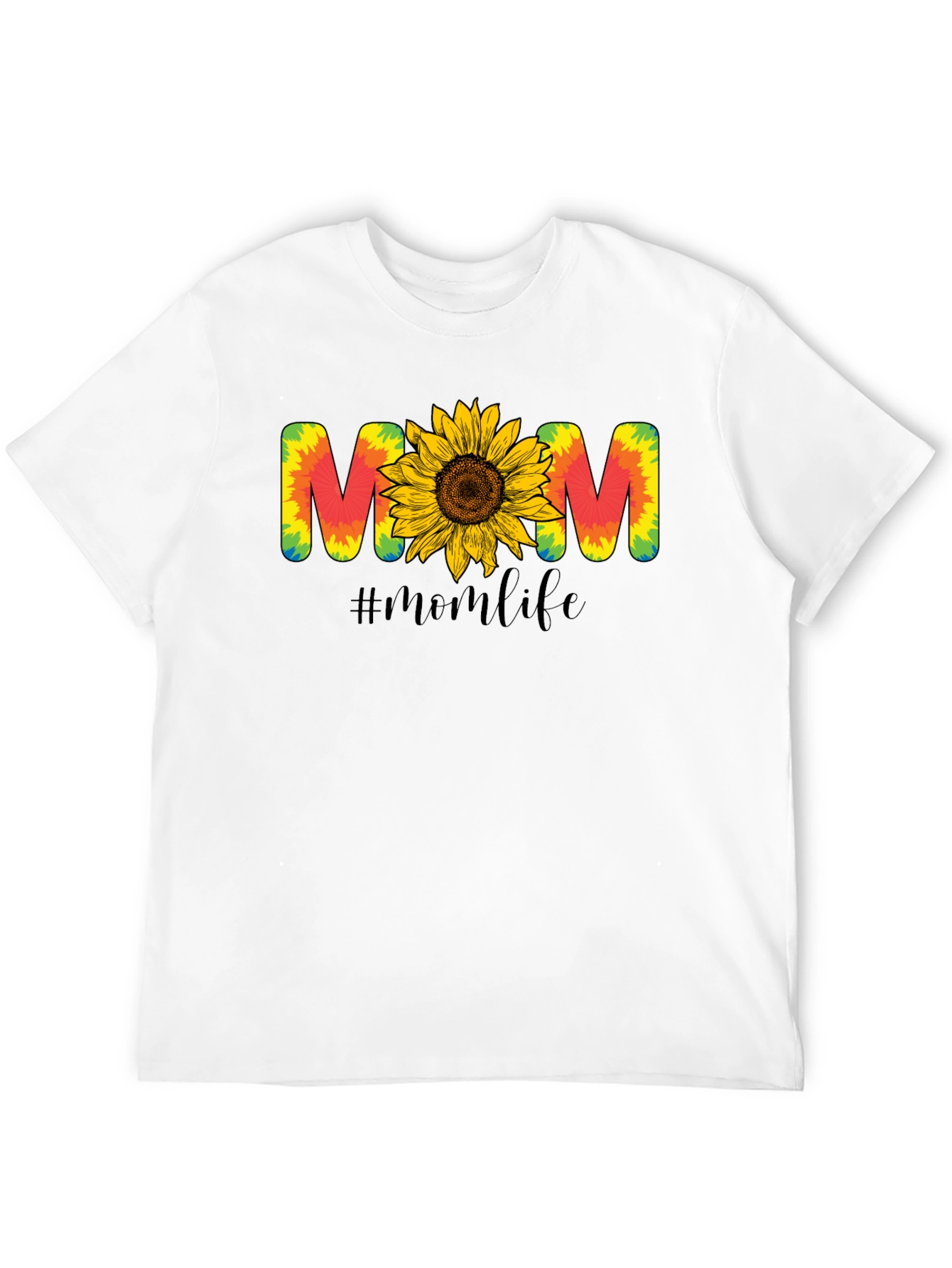Mom Life Sunflower Graphic Tee