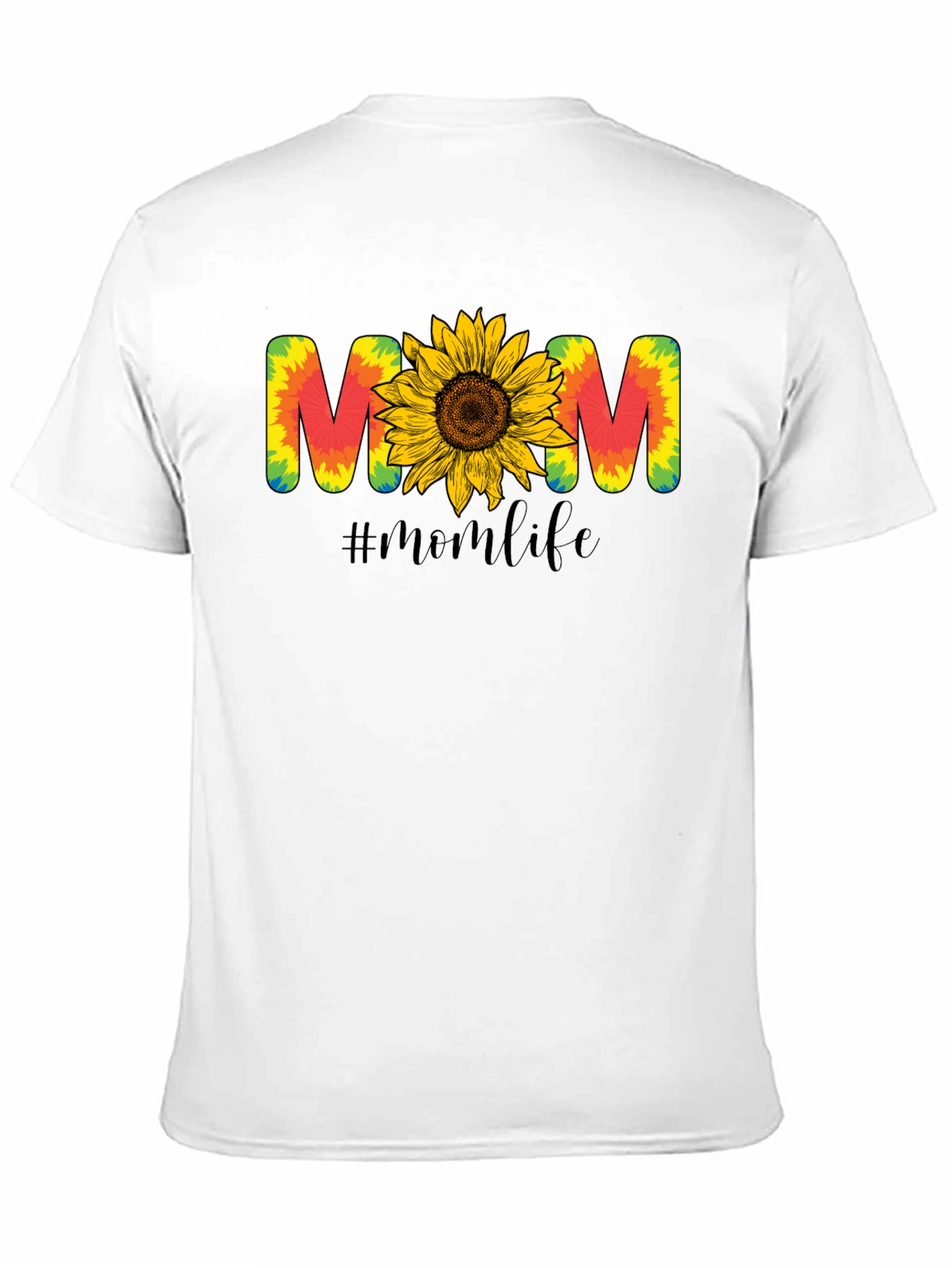 Mom Life Sunflower Graphic Tee