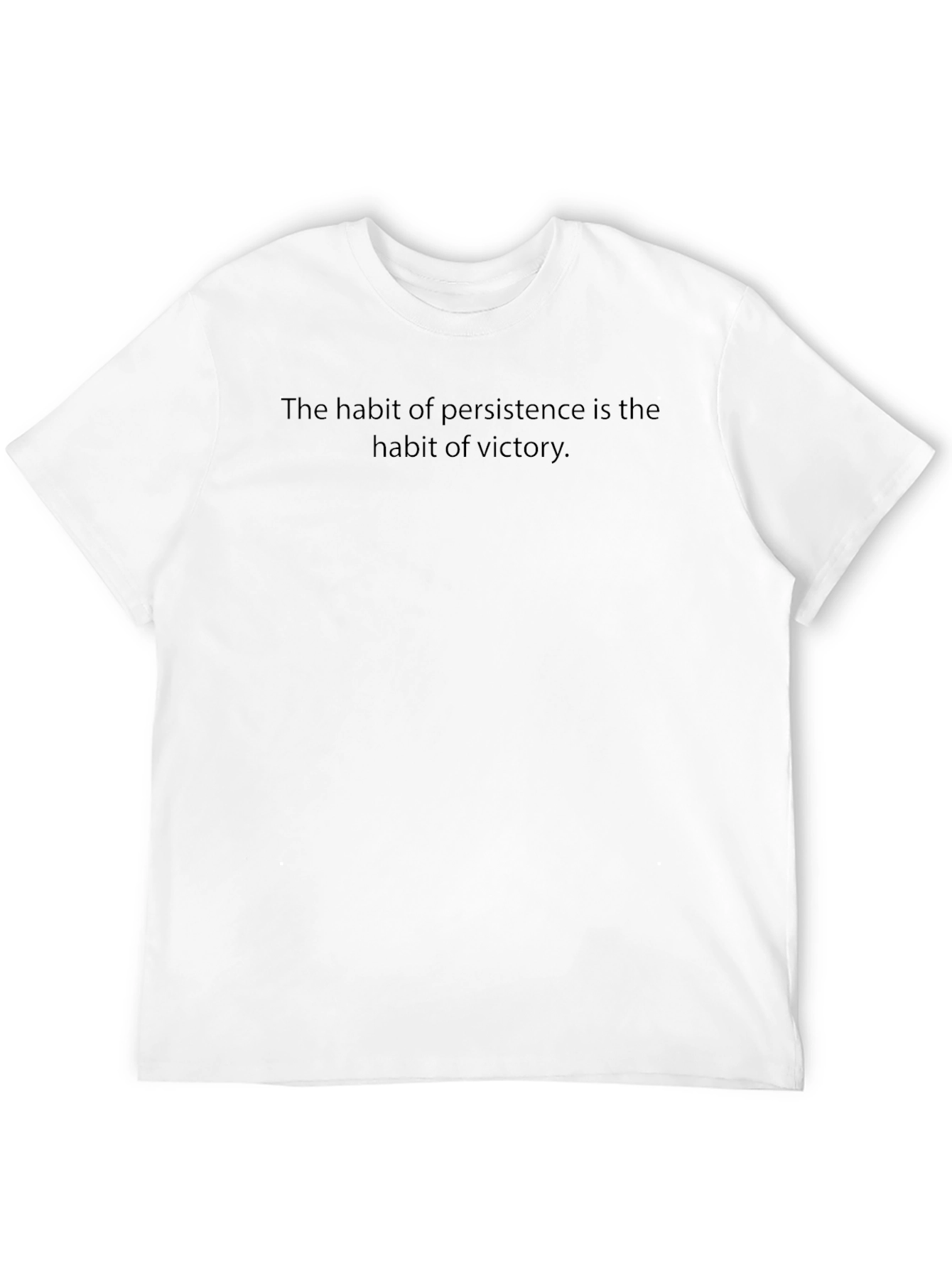 Persistence Is Victory T-Shirt - Motivational Tee