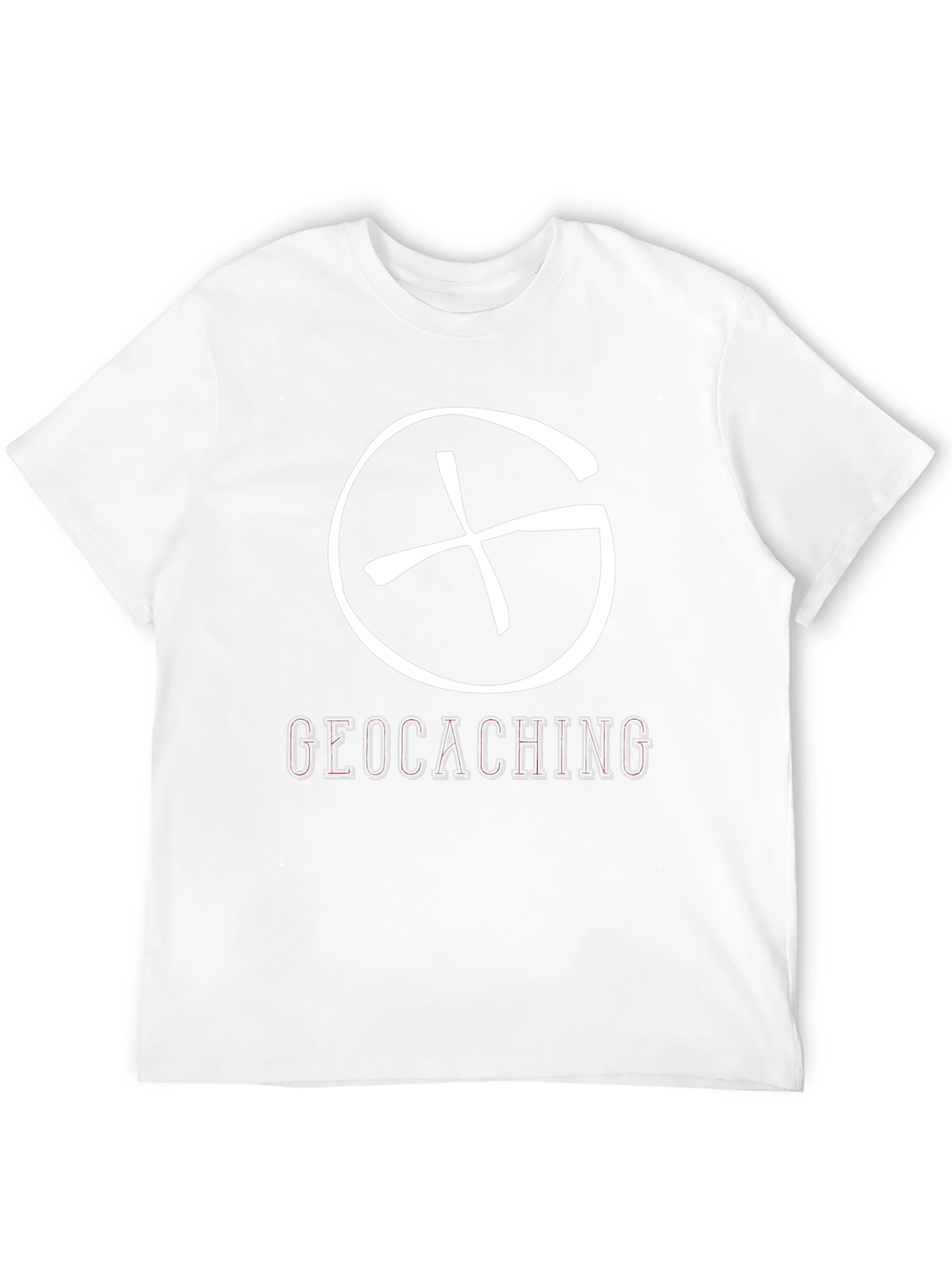 Geocaching Graphic Tee - Black Cotton Blend