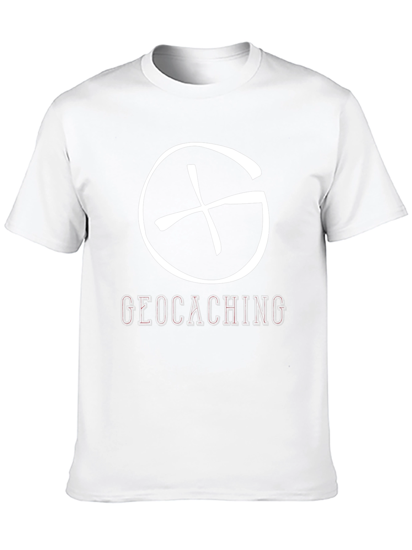 Geocaching Graphic Tee - Black Cotton Blend