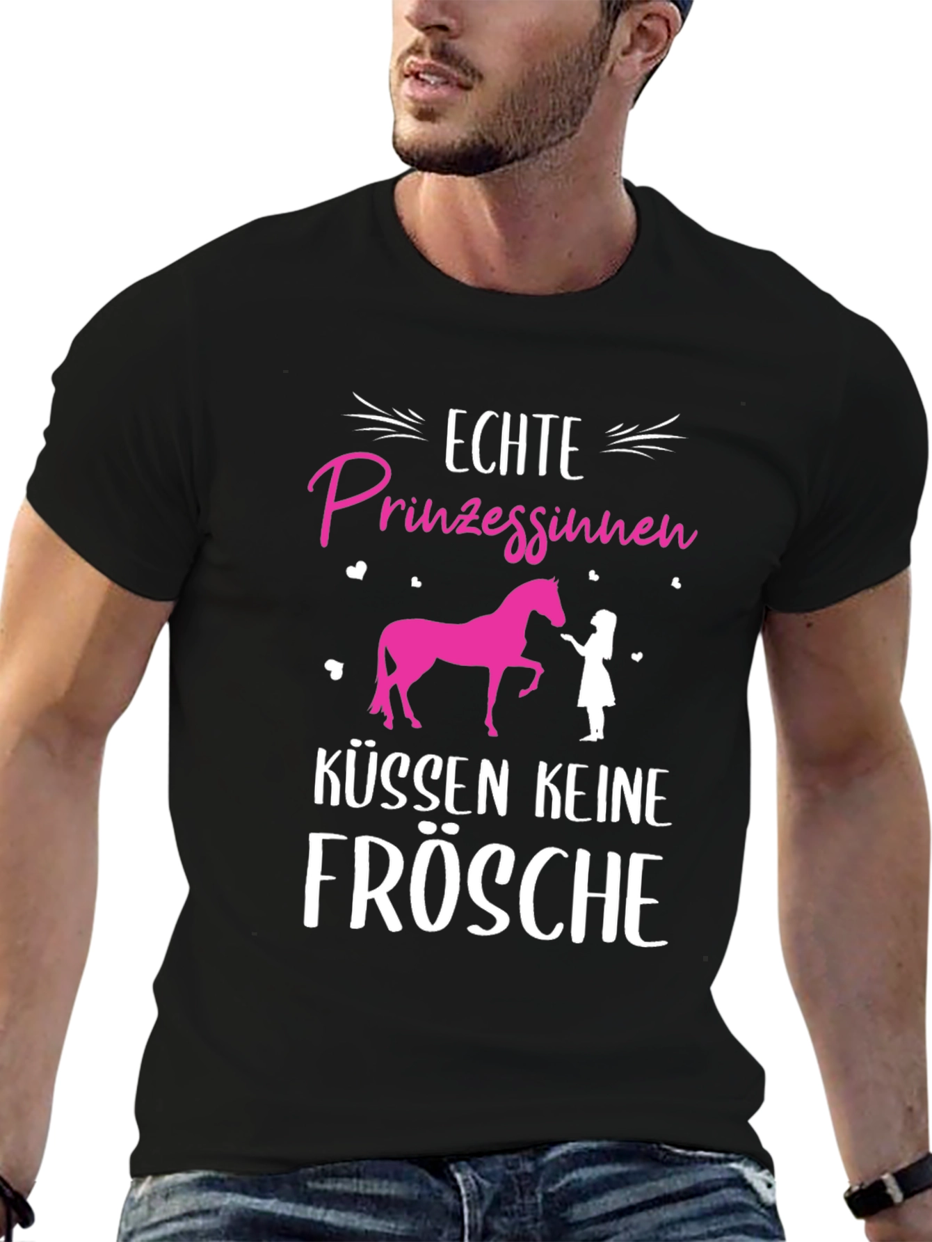 Echte Prinzessinnen T-Shirt - Horse Princess Tee