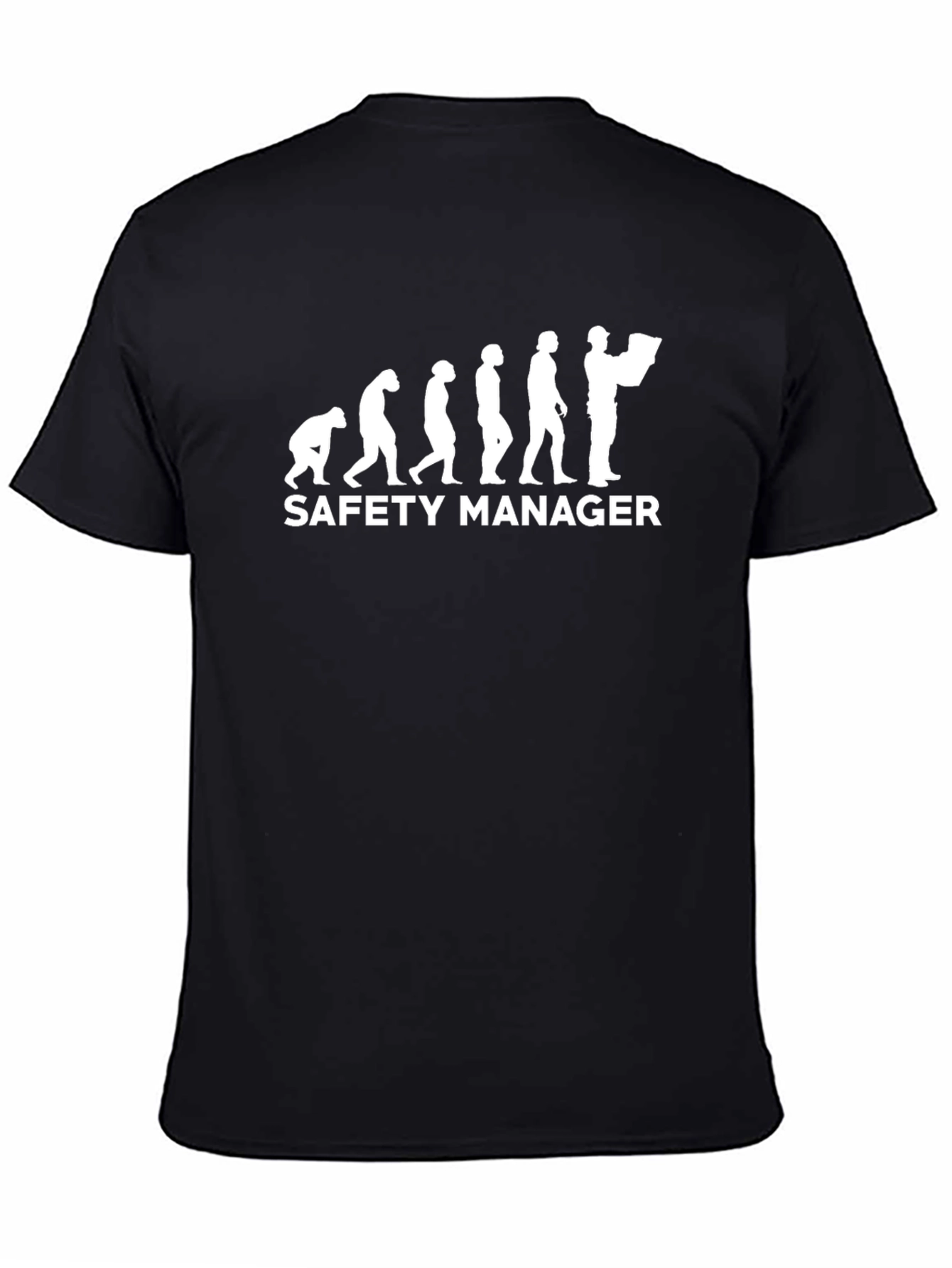 Safety Manager Evolution T-Shirt - Funny Work Tee
