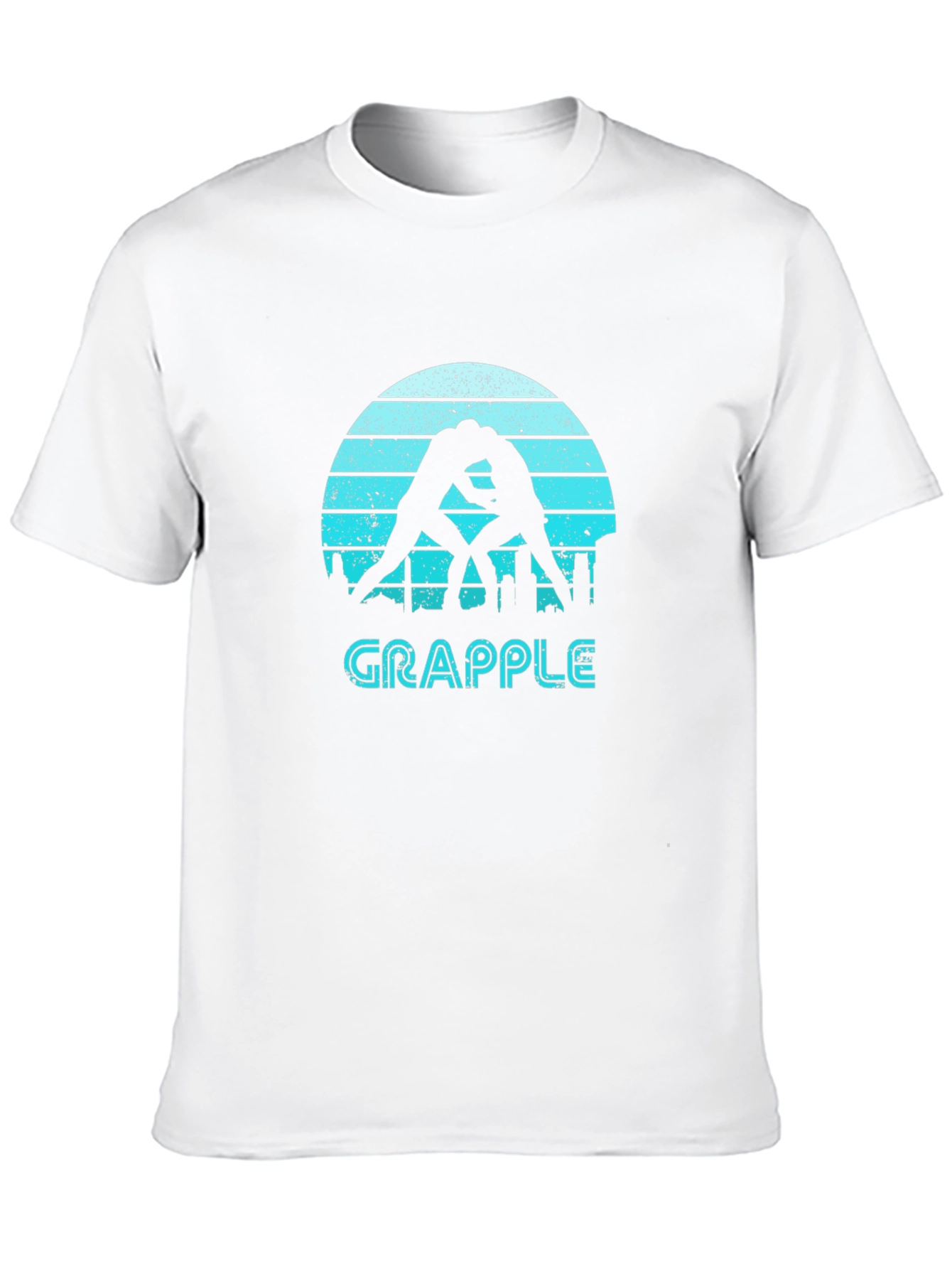 Grapple Wrestling T-Shirt - Retro Style