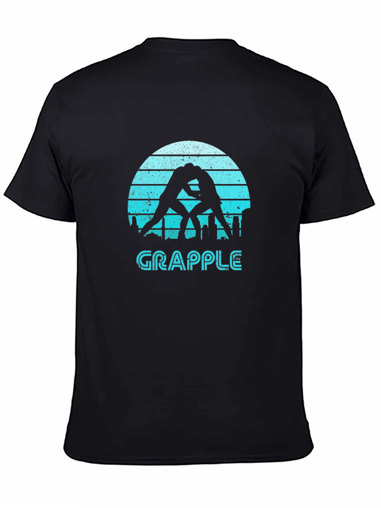 Grapple Wrestling T-Shirt - Retro Style