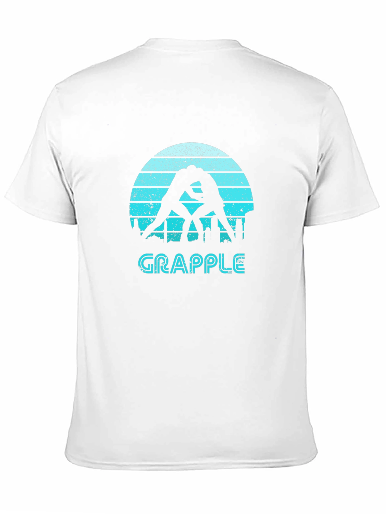 Grapple Wrestling T-Shirt - Retro Style
