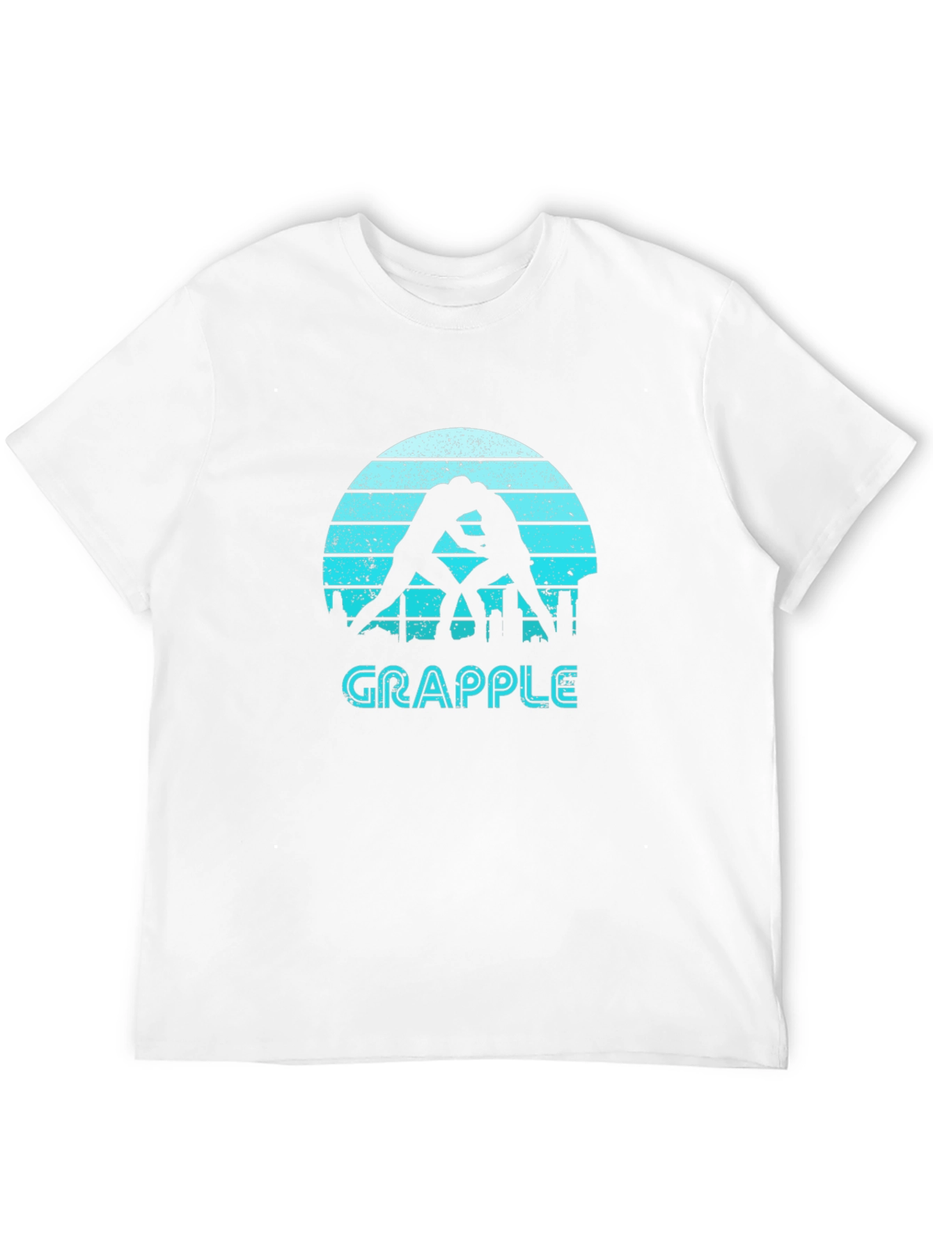 Grapple Wrestling T-Shirt - Retro Style