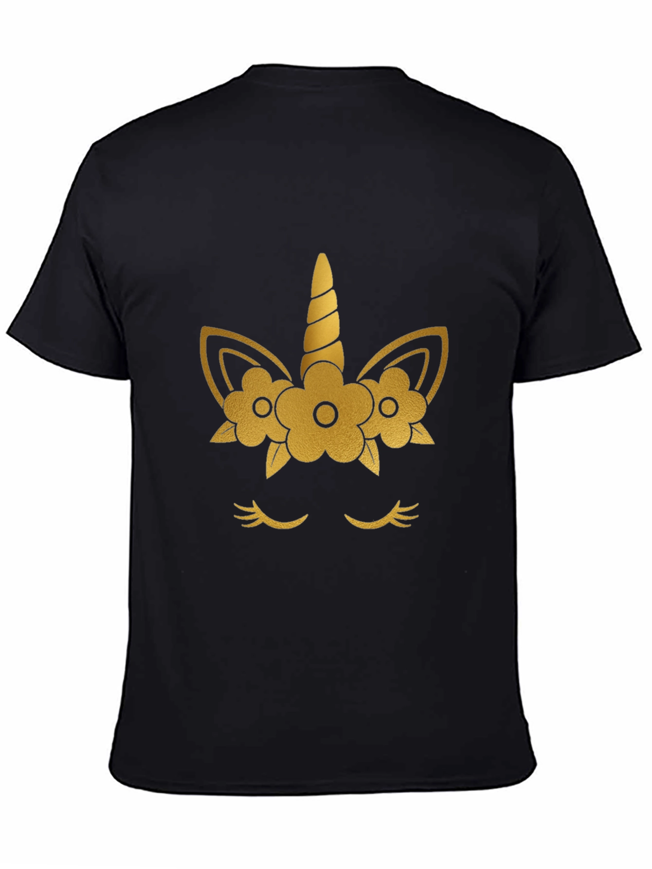 Unicorn Tee - Gold Foil Design