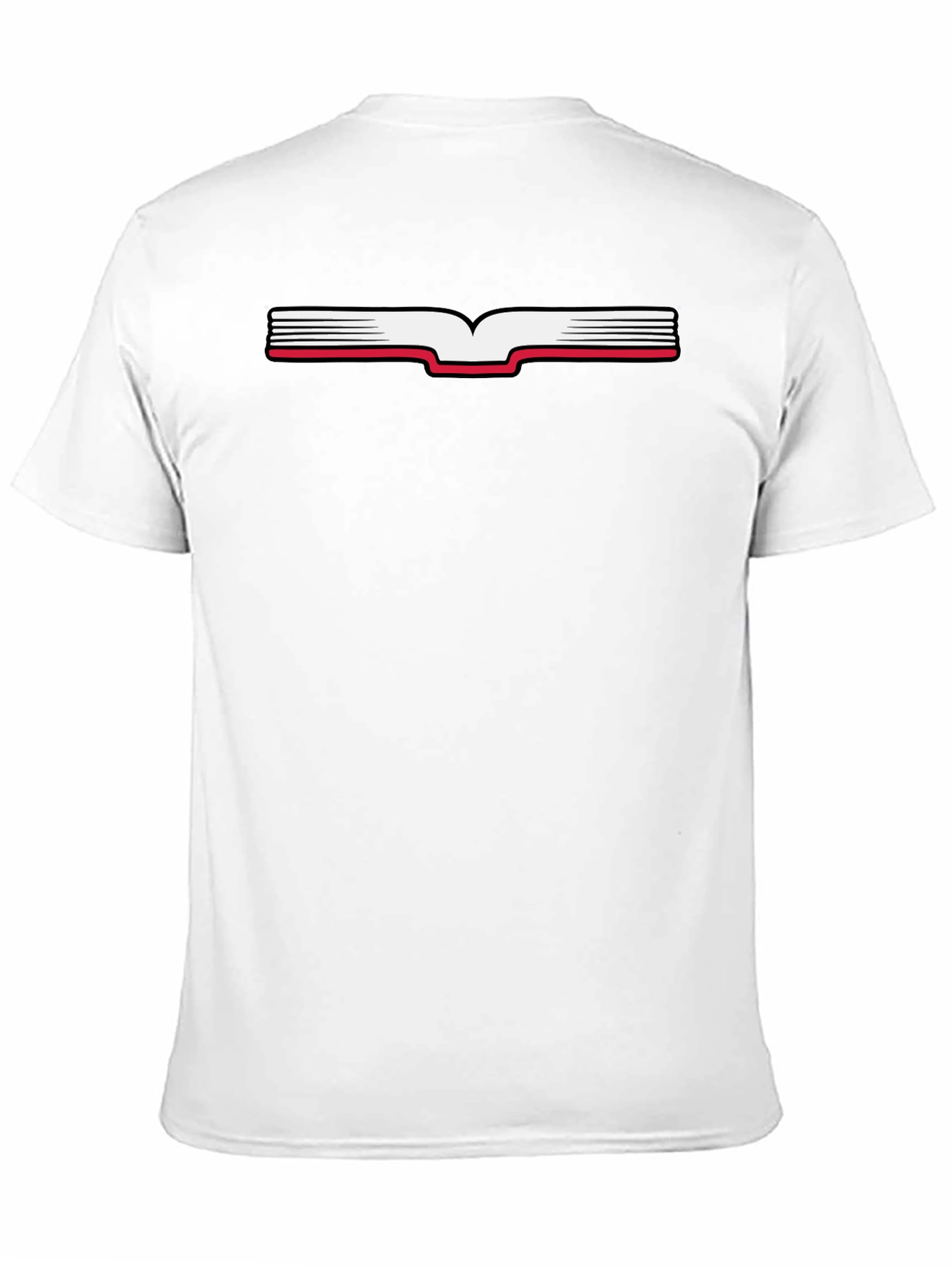 Book Logo Black T-Shirt - Casual Style