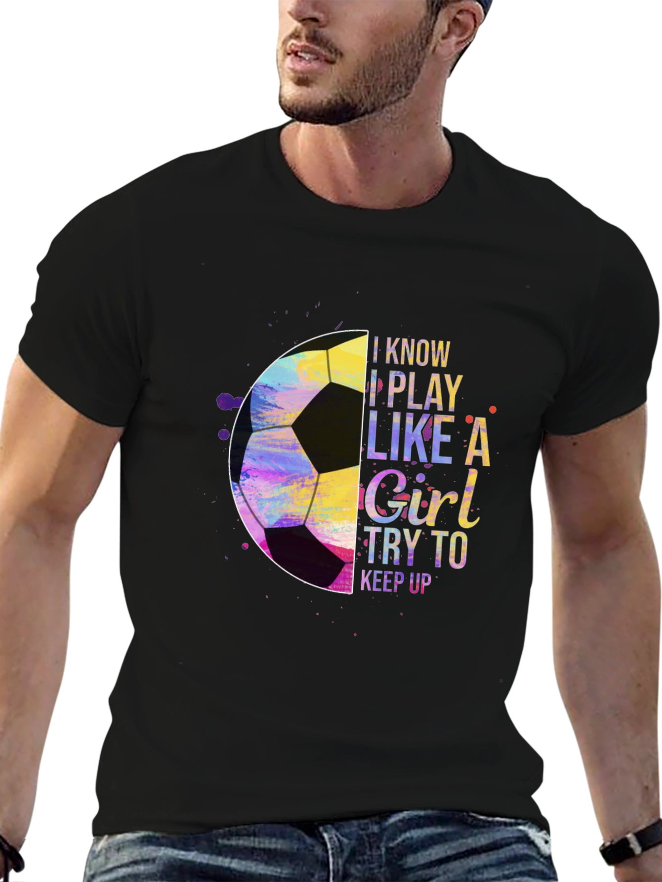 I Play Like a Girl Soccer T-Shirt