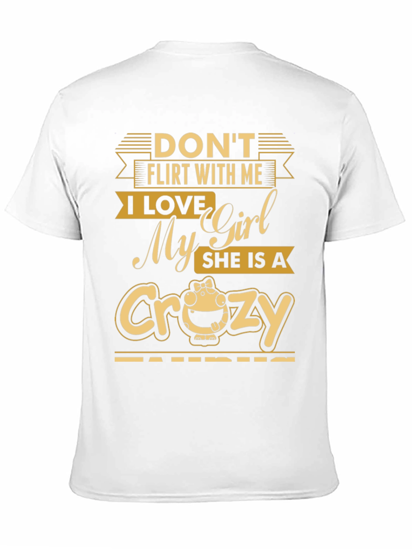 Funny Dont Flirt With Me Graphic T-Shirt