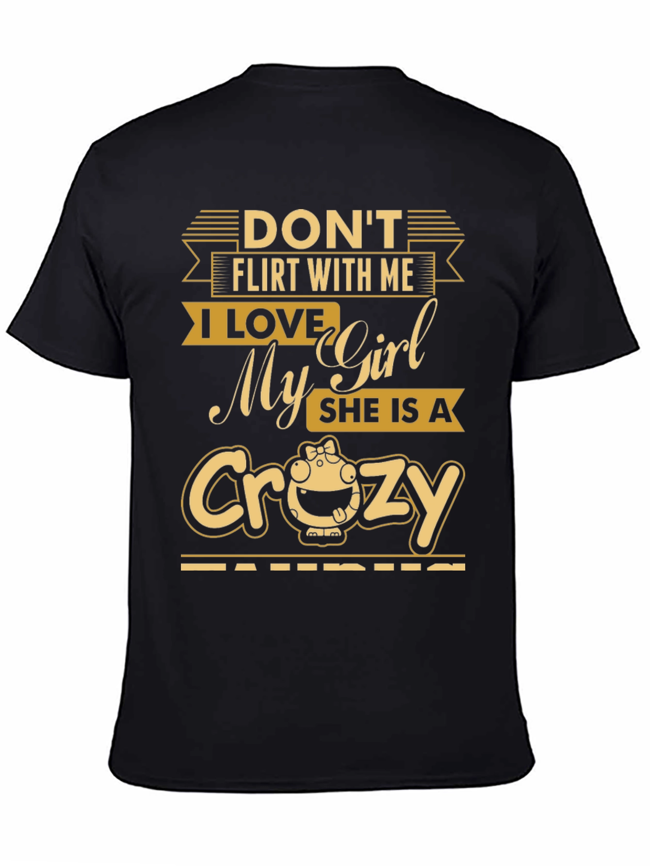 Funny Dont Flirt With Me Graphic T-Shirt