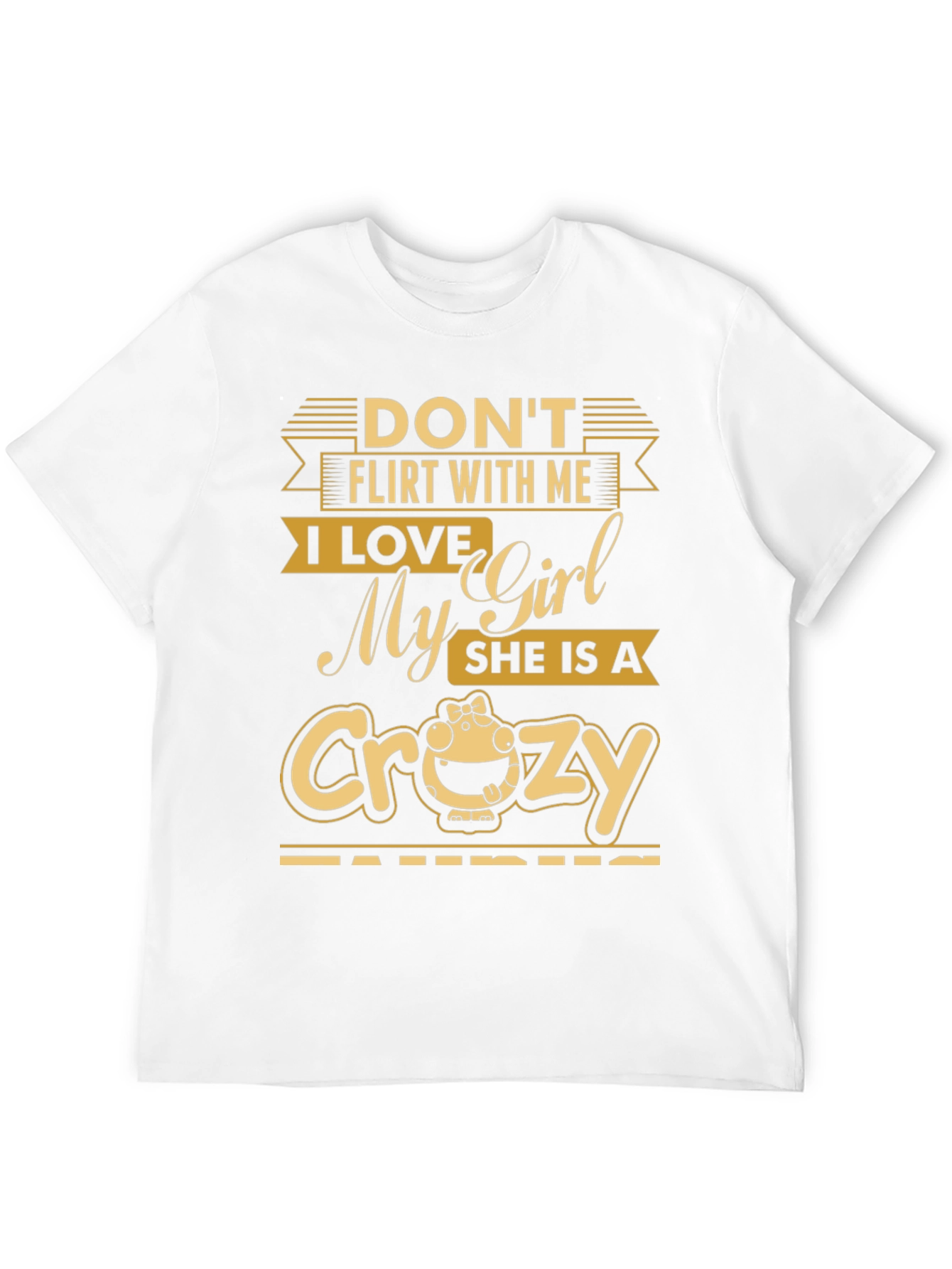 Funny Dont Flirt With Me Graphic T-Shirt