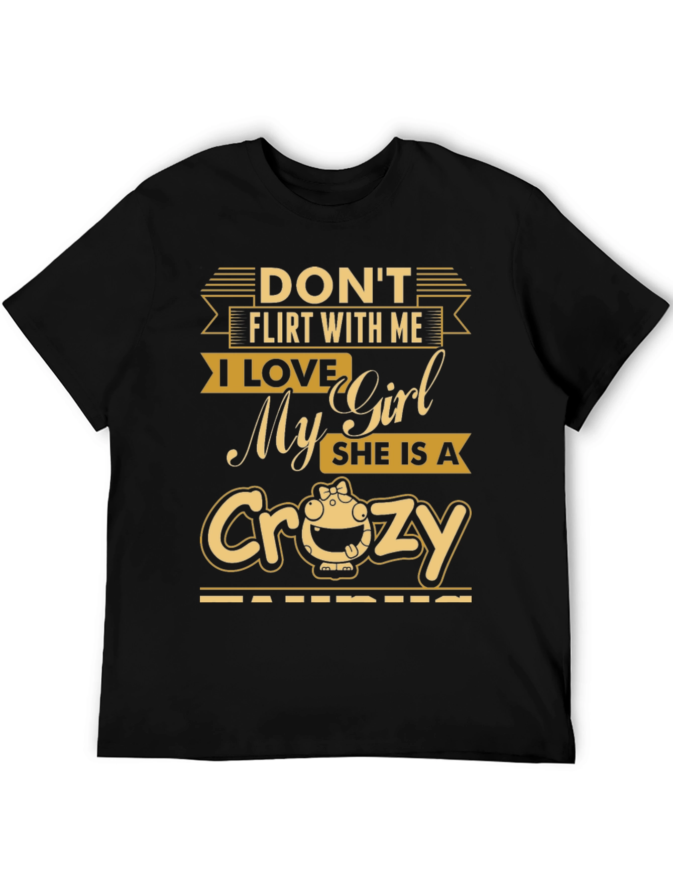 Funny Dont Flirt With Me Graphic T-Shirt