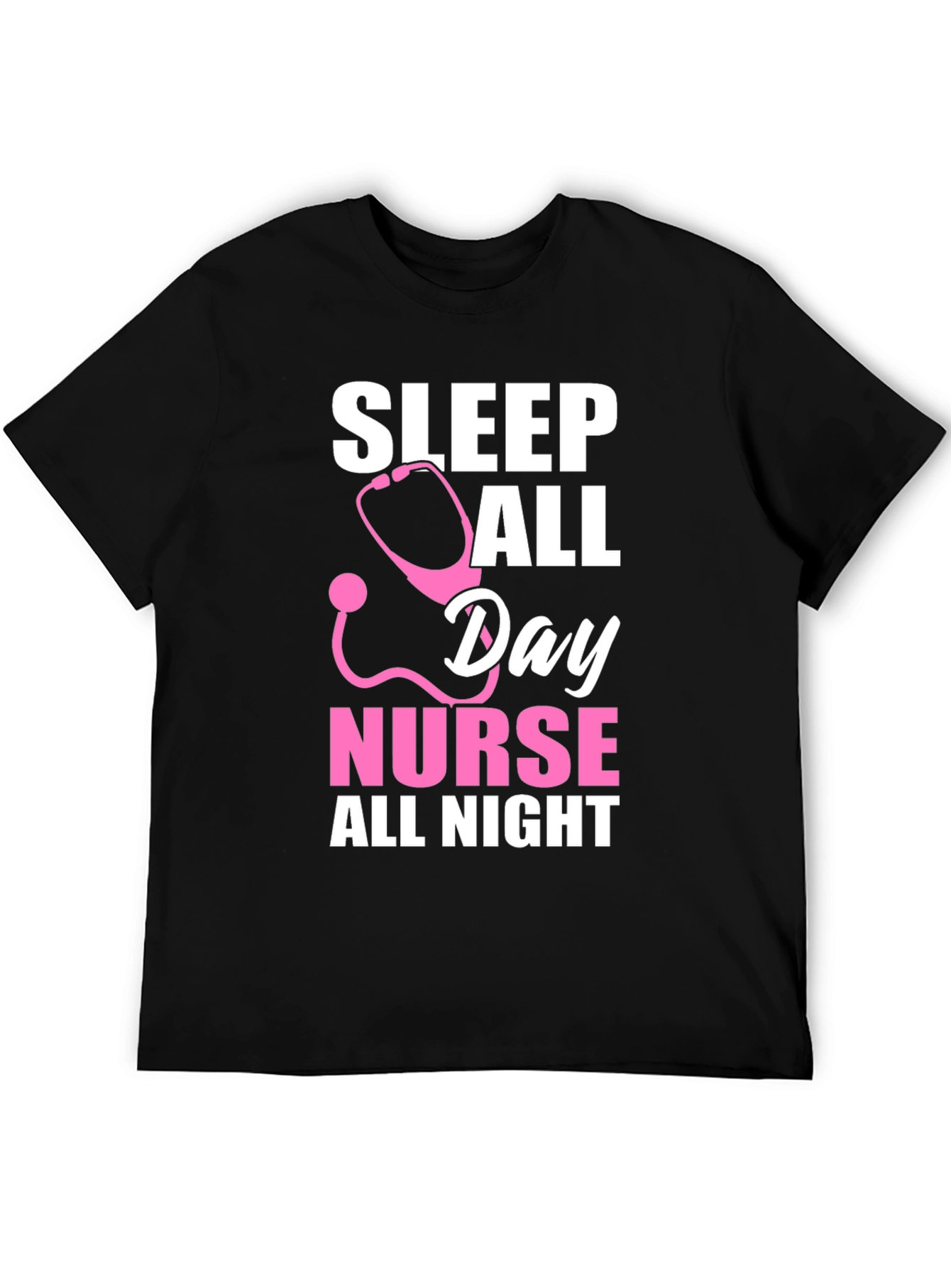 Nurse Sleep All Day T-Shirt