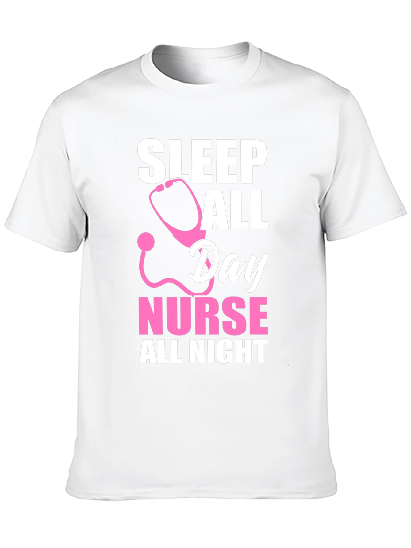 Nurse Sleep All Day T-Shirt