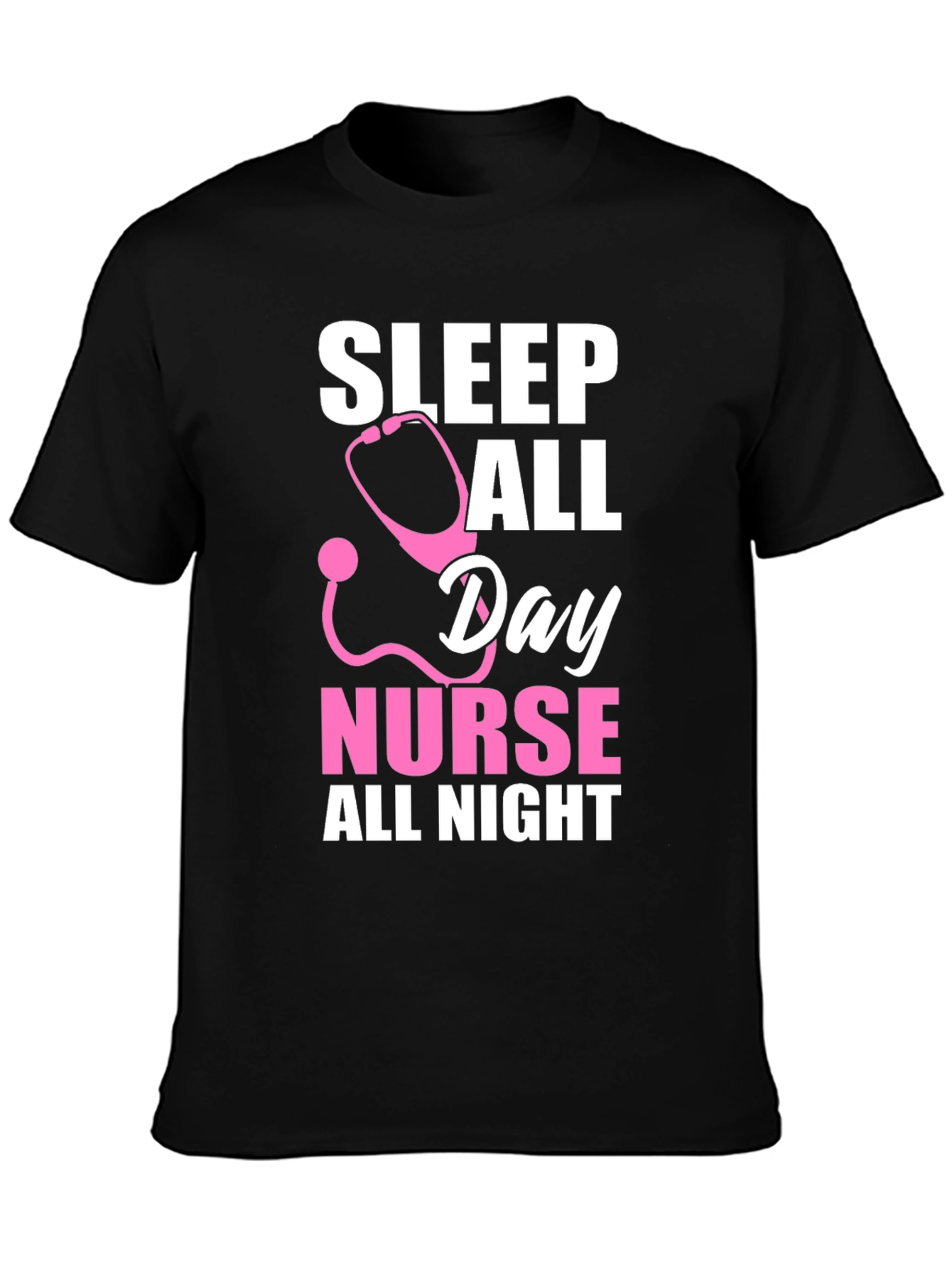 Nurse Sleep All Day T-Shirt